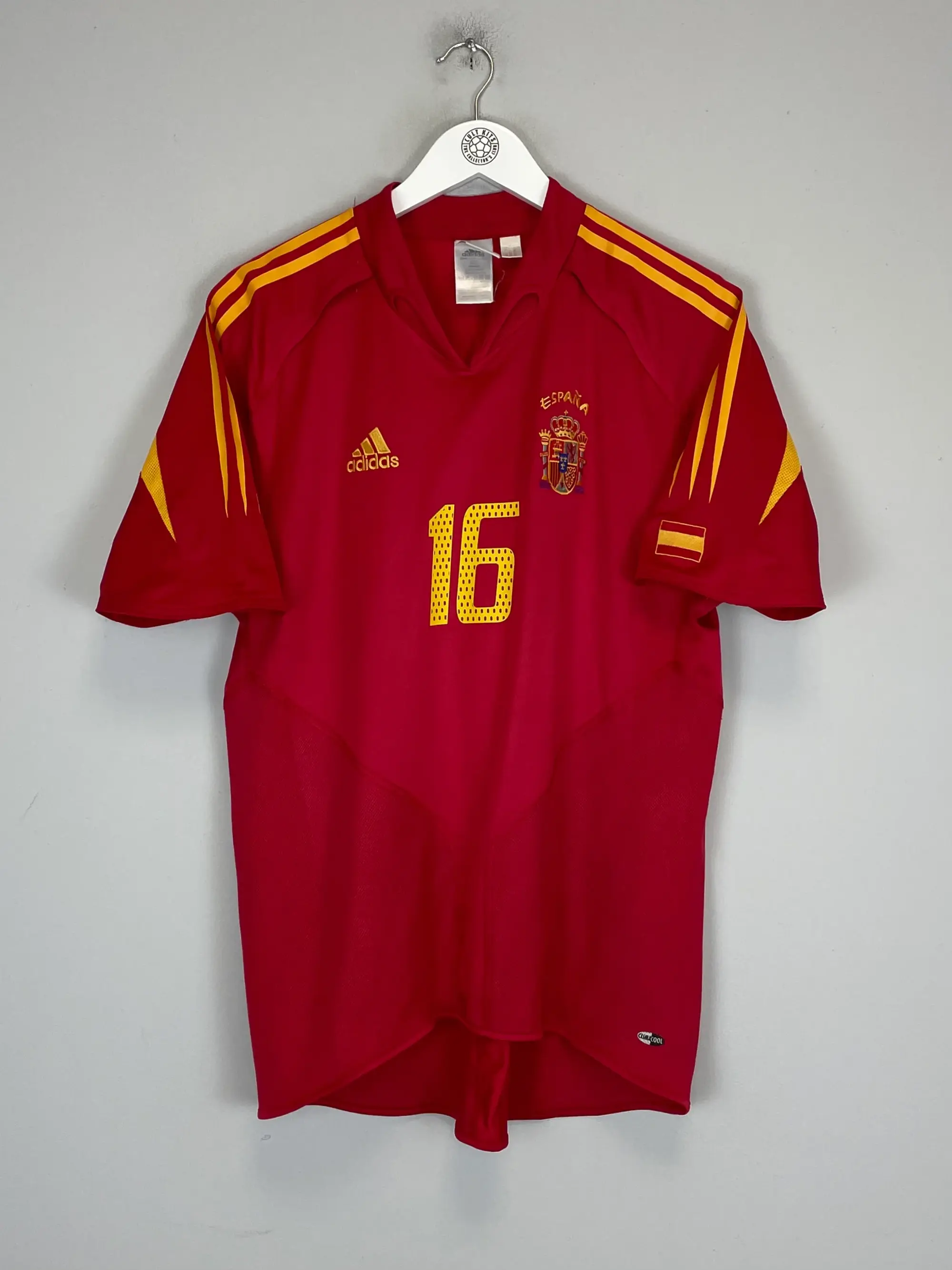 2004/06 SPAIN PUYOL #5 HOME SHIRT (M) ADIDAS | Cult Kits