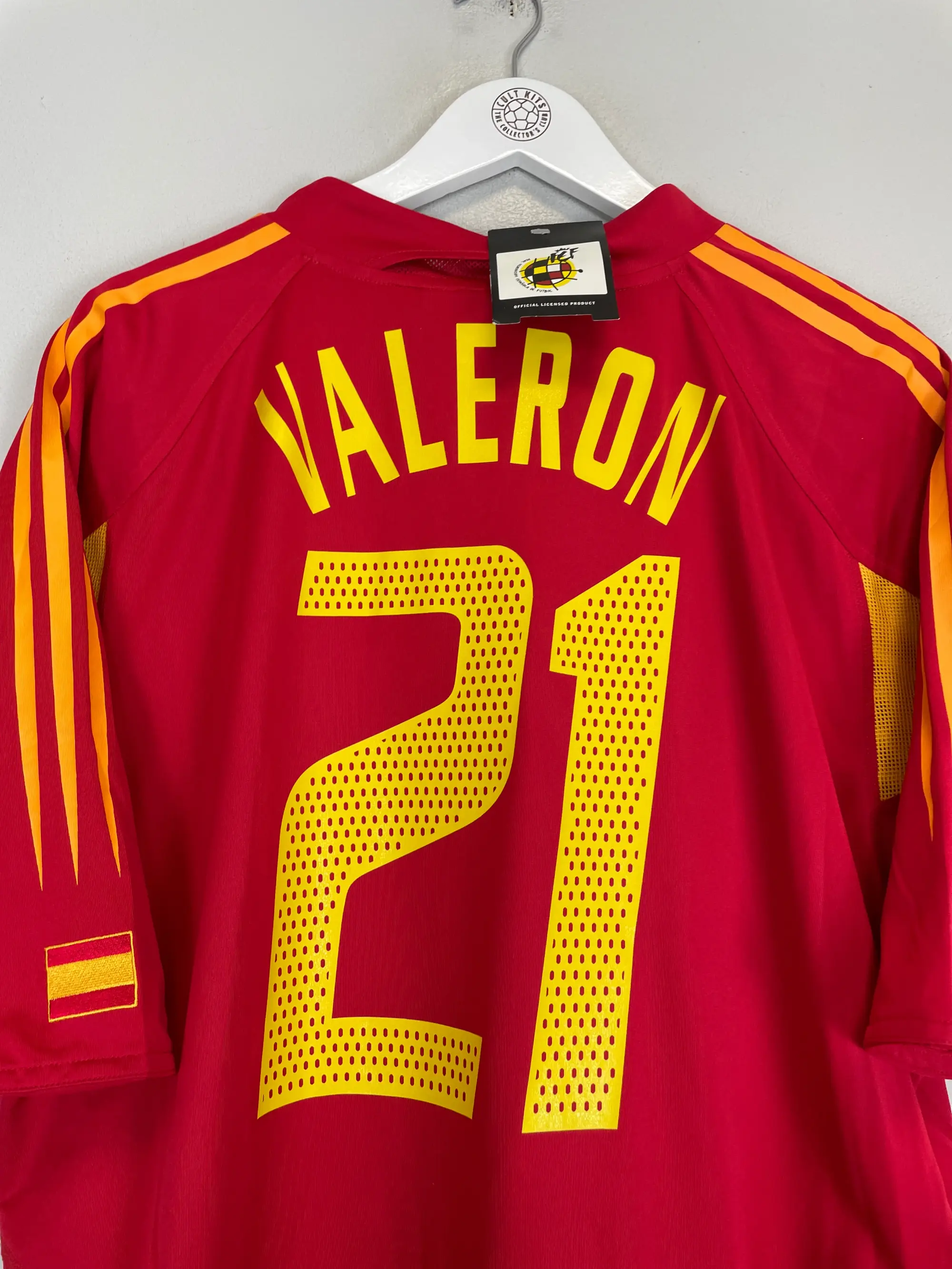 2004/06 SPAIN PUYOL #5 HOME SHIRT (M) ADIDAS | Cult Kits