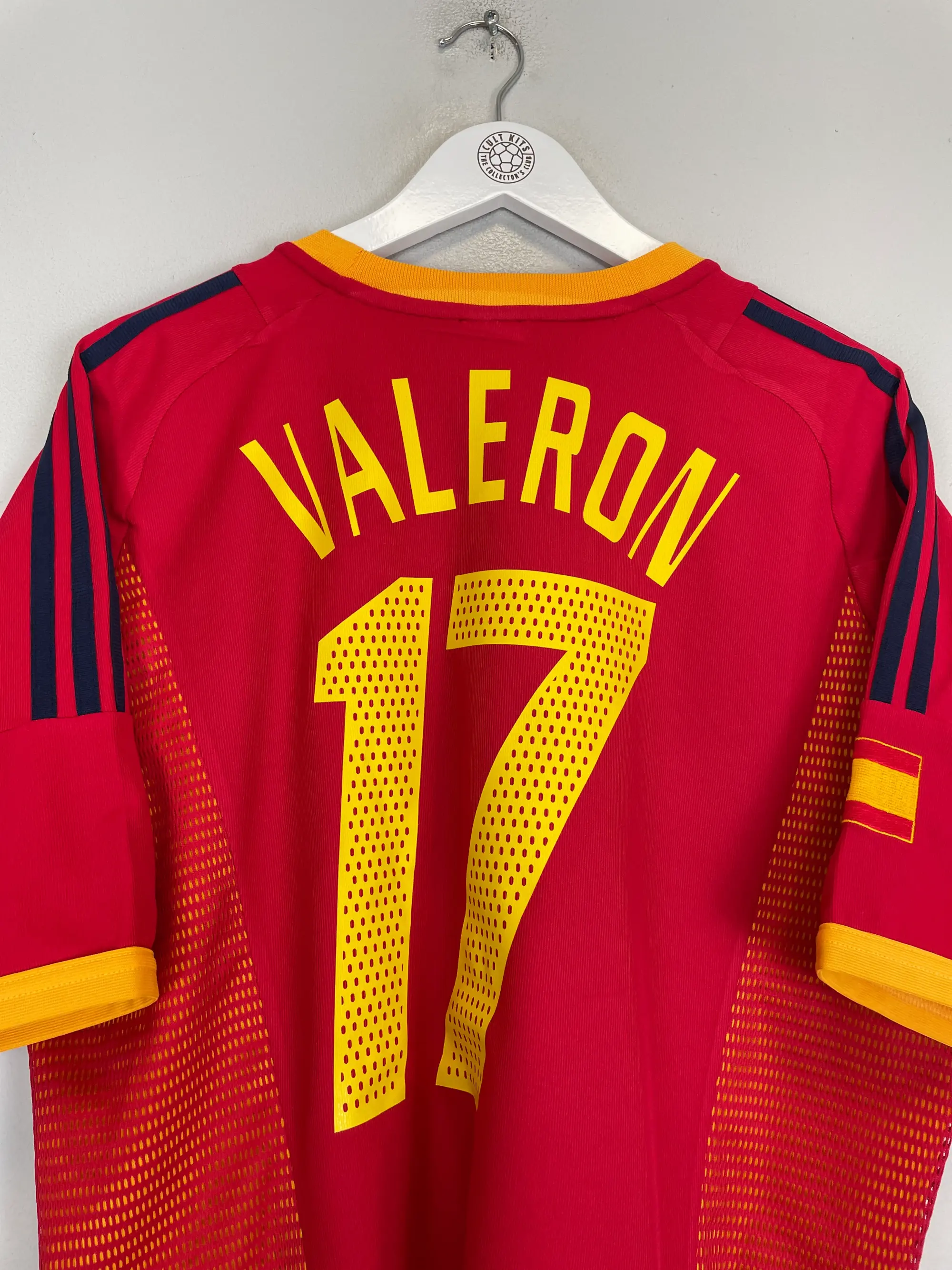 2004/06 SPAIN PUYOL #5 HOME SHIRT (M) ADIDAS | Cult Kits