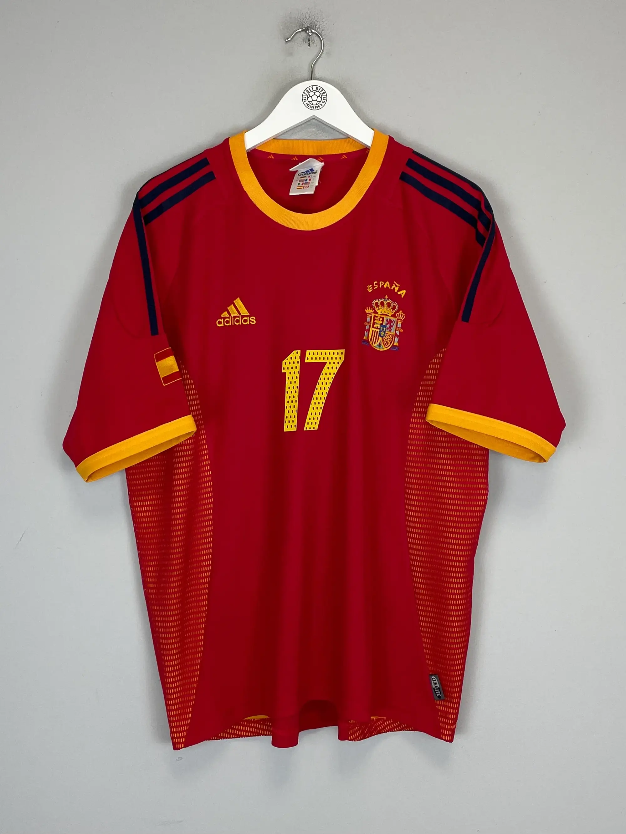 2004/06 SPAIN PUYOL #5 HOME SHIRT (M) ADIDAS | Cult Kits