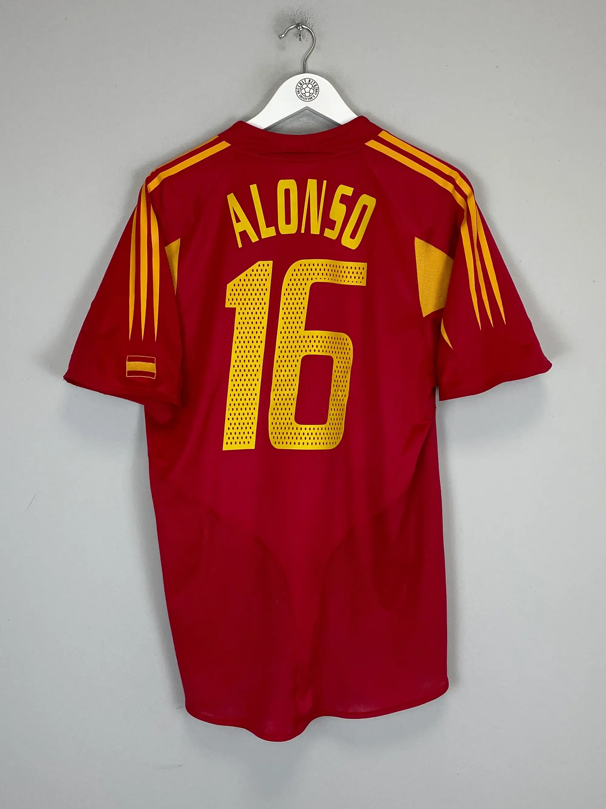 2004/06 SPAIN PUYOL #5 HOME SHIRT (M) ADIDAS | Cult Kits