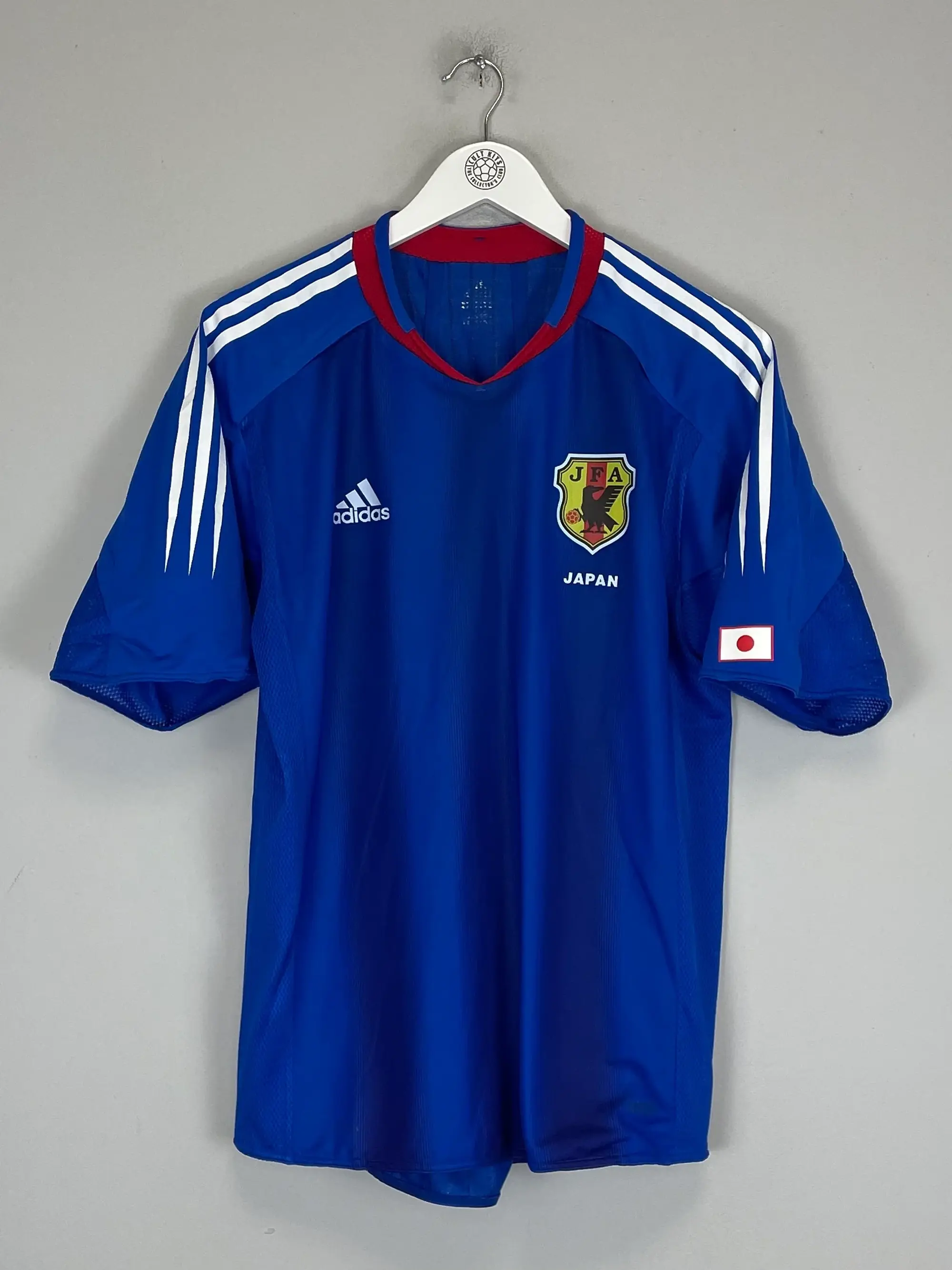 CULT KITS - 2004/06 JAPAN *PLAYER ISSUE* HOME SHIRT (M) ADIDAS