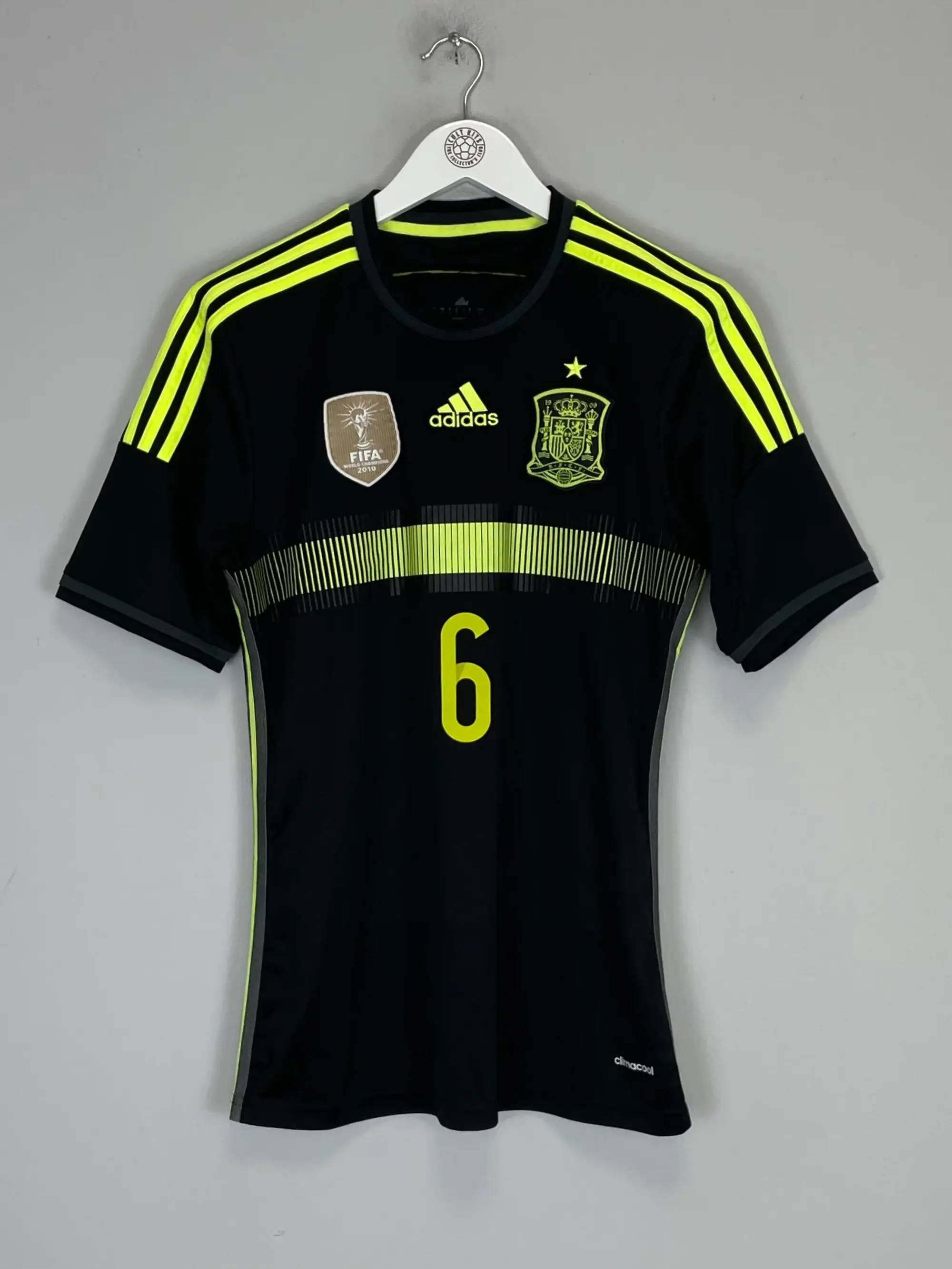 CULT KITS - 2013/15 SPAIN A.INIESTA #6 AWAY SHIRT (S) ADIDAS