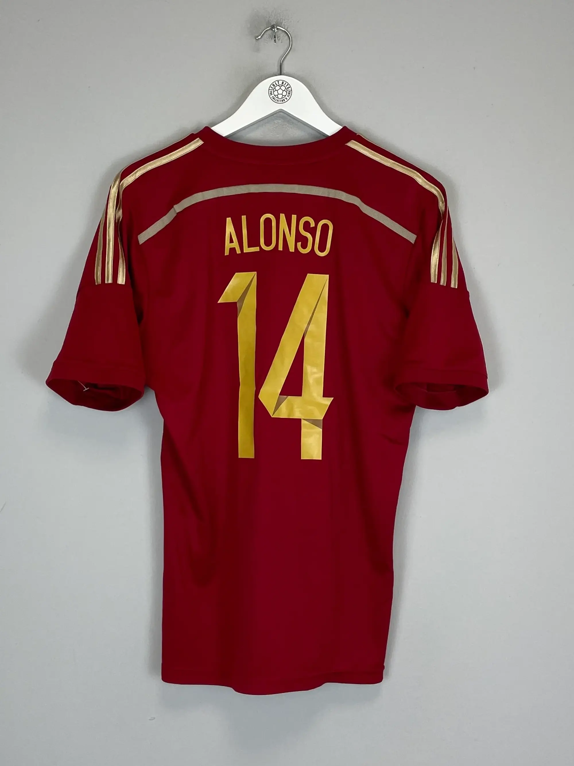 CULT KITS - 2013/15 SPAIN A.INIESTA #6 AWAY SHIRT (S) ADIDAS