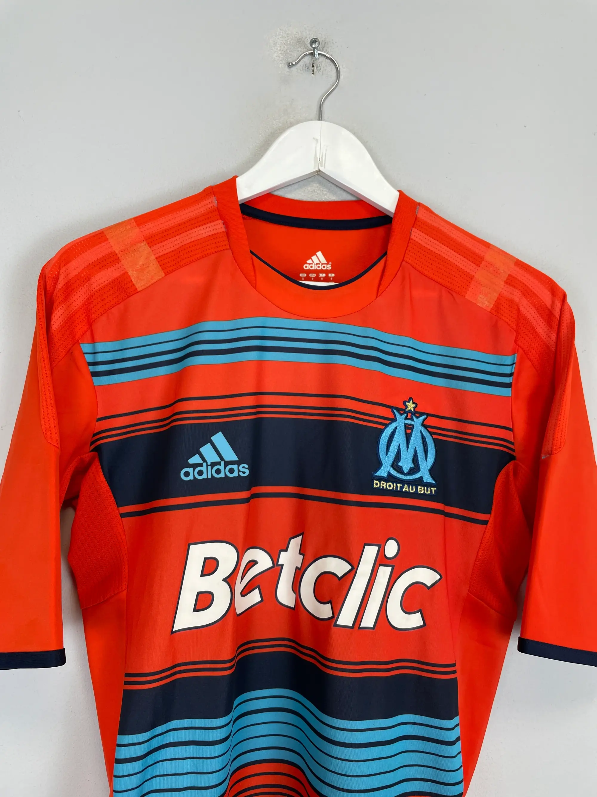 CULT KITS - 2011/12 MARSEILLE *PLAYER ISSUE* AWAY SHIRT (L) ADIDAS