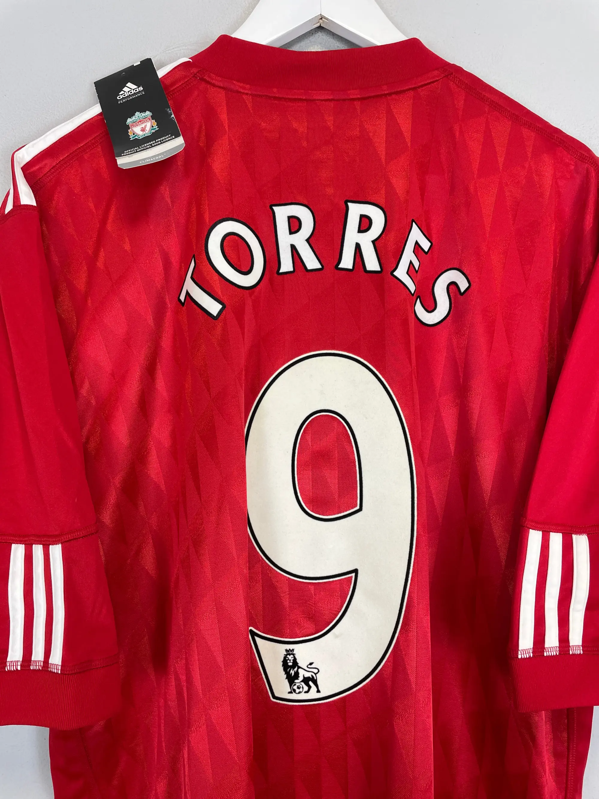 CULT KITS - 2010/12 LIVERPOOL TORRES #9 *BNWT* HOME SHIRT (XXL) ADIDAS
