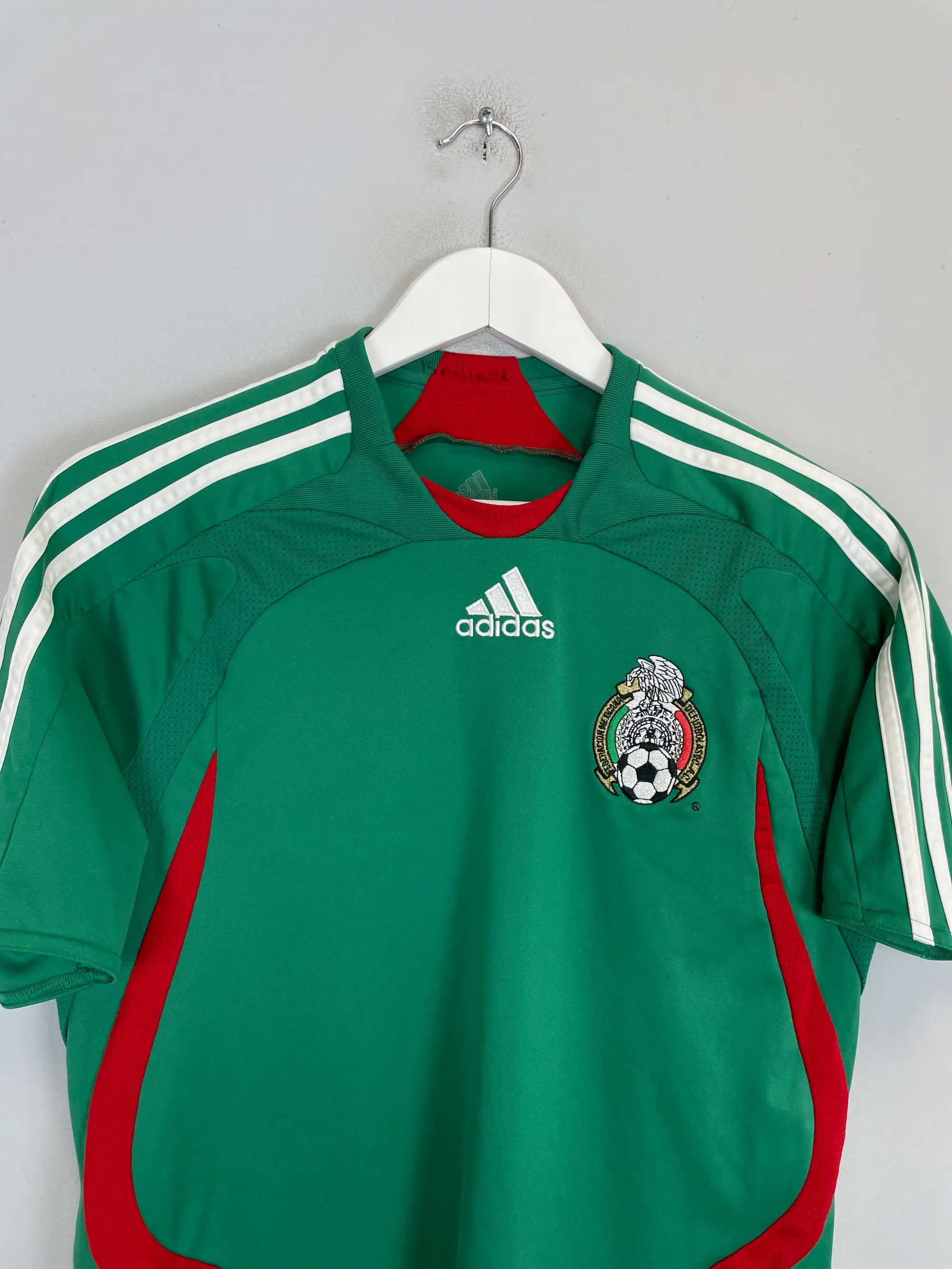 CULT KITS - 1996/98 SPAIN HOME SHIRT (XL) ADIDAS