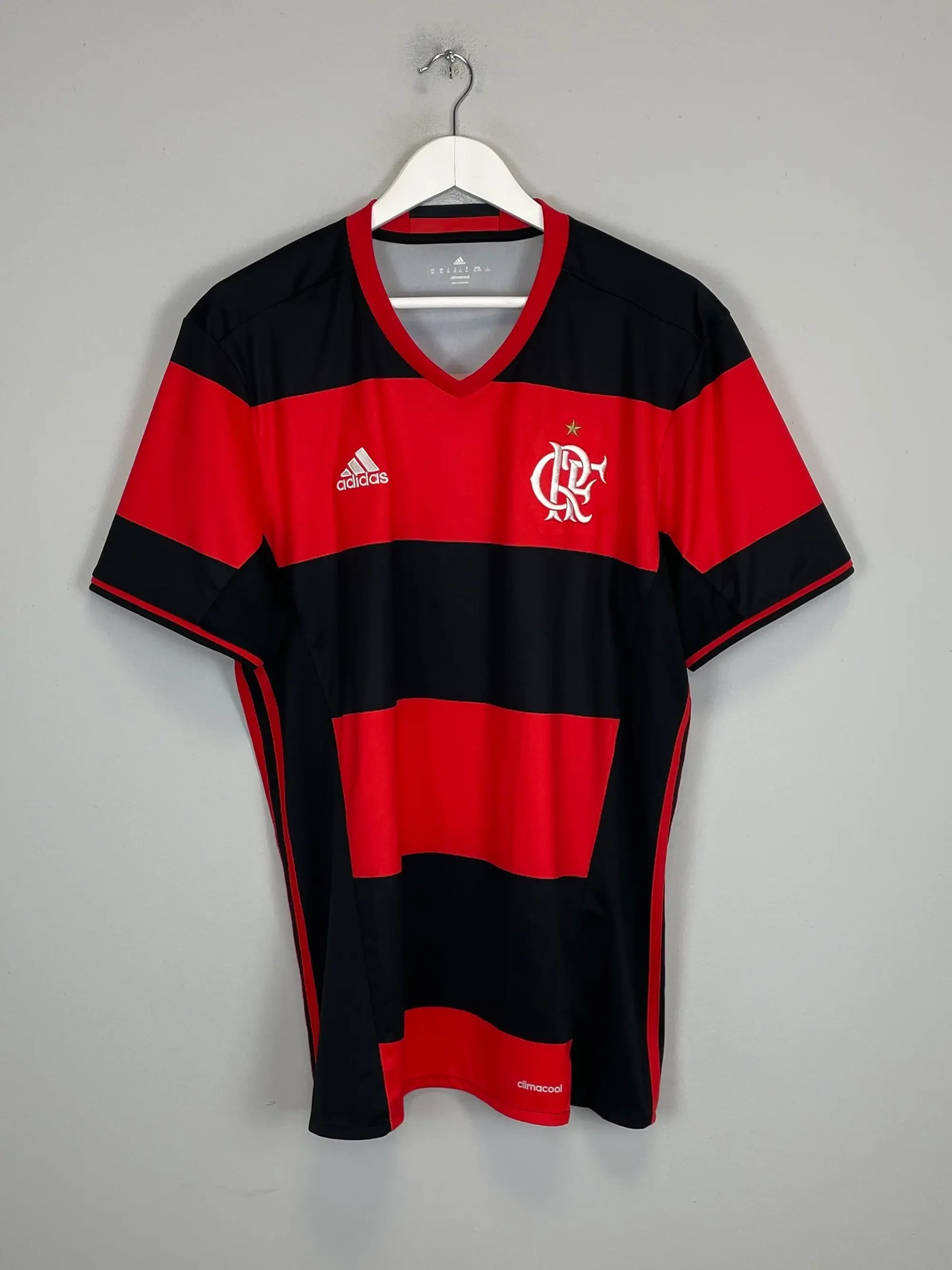 CULT KITS - 1996/98 SPAIN HOME SHIRT (XL) ADIDAS