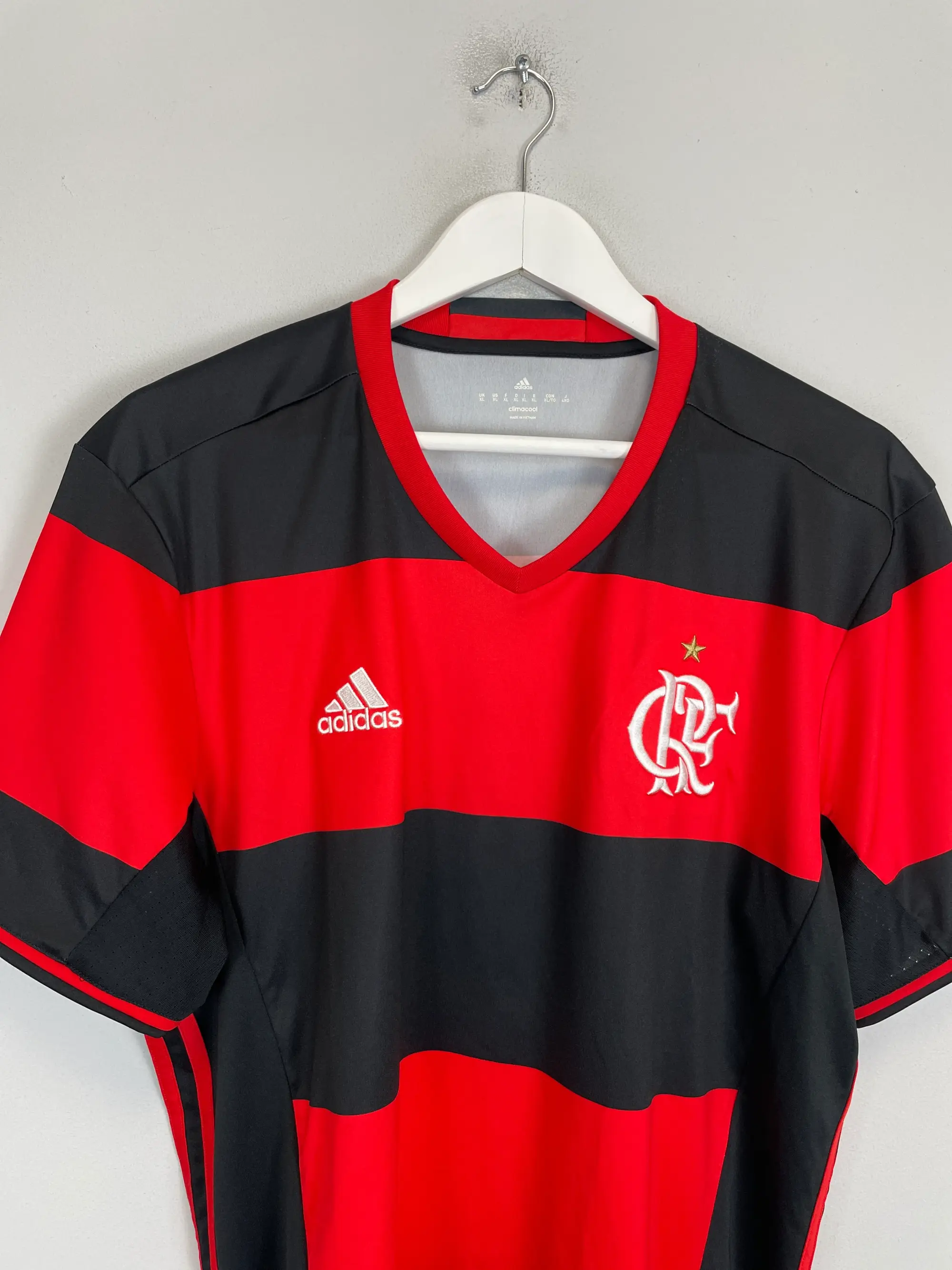CULT KITS - 1996/98 SPAIN HOME SHIRT (XL) ADIDAS