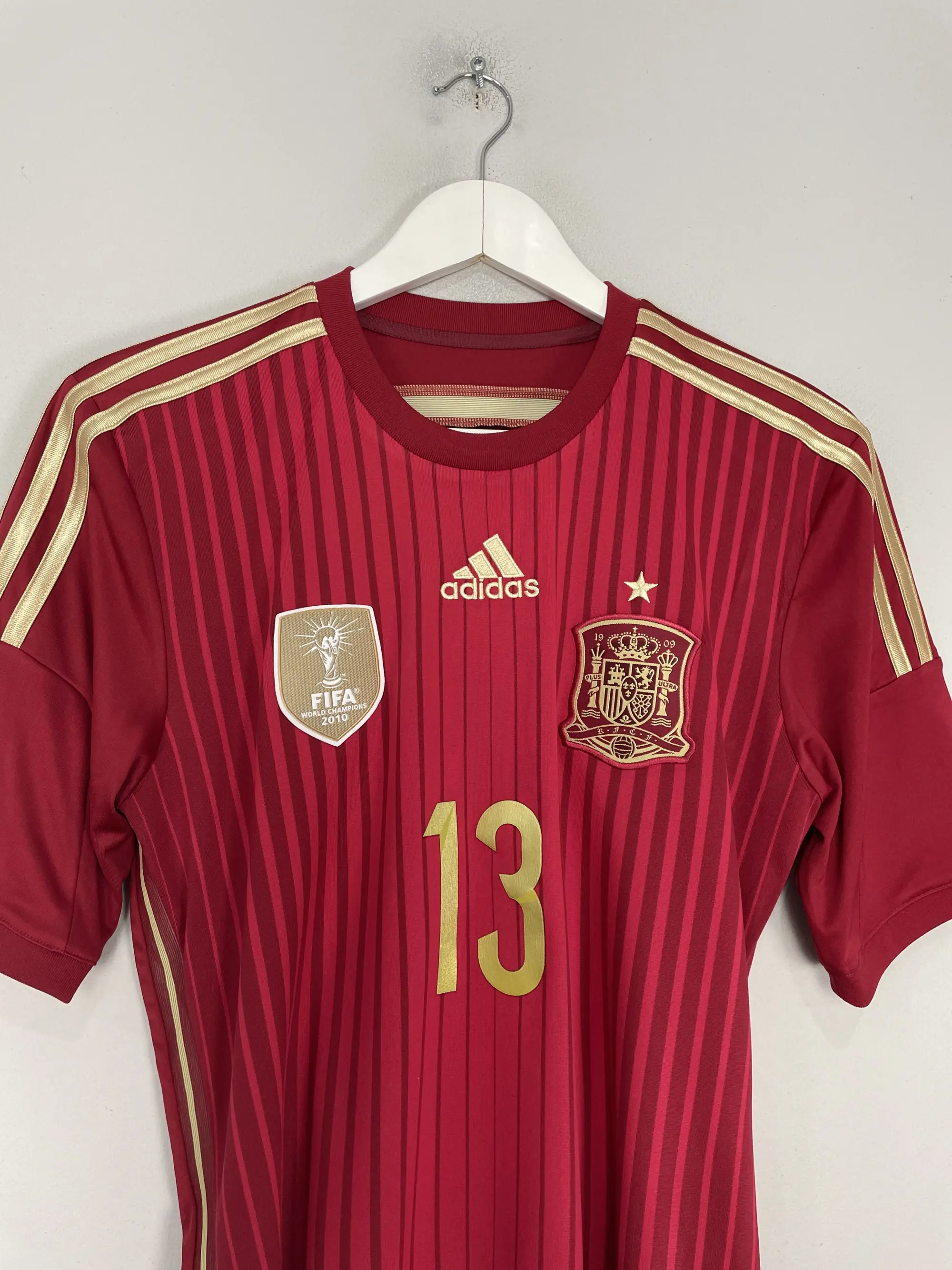 CULT KITS - 2013/15 SPAIN MATA #13 HOME SHIRT (S) ADIDAS