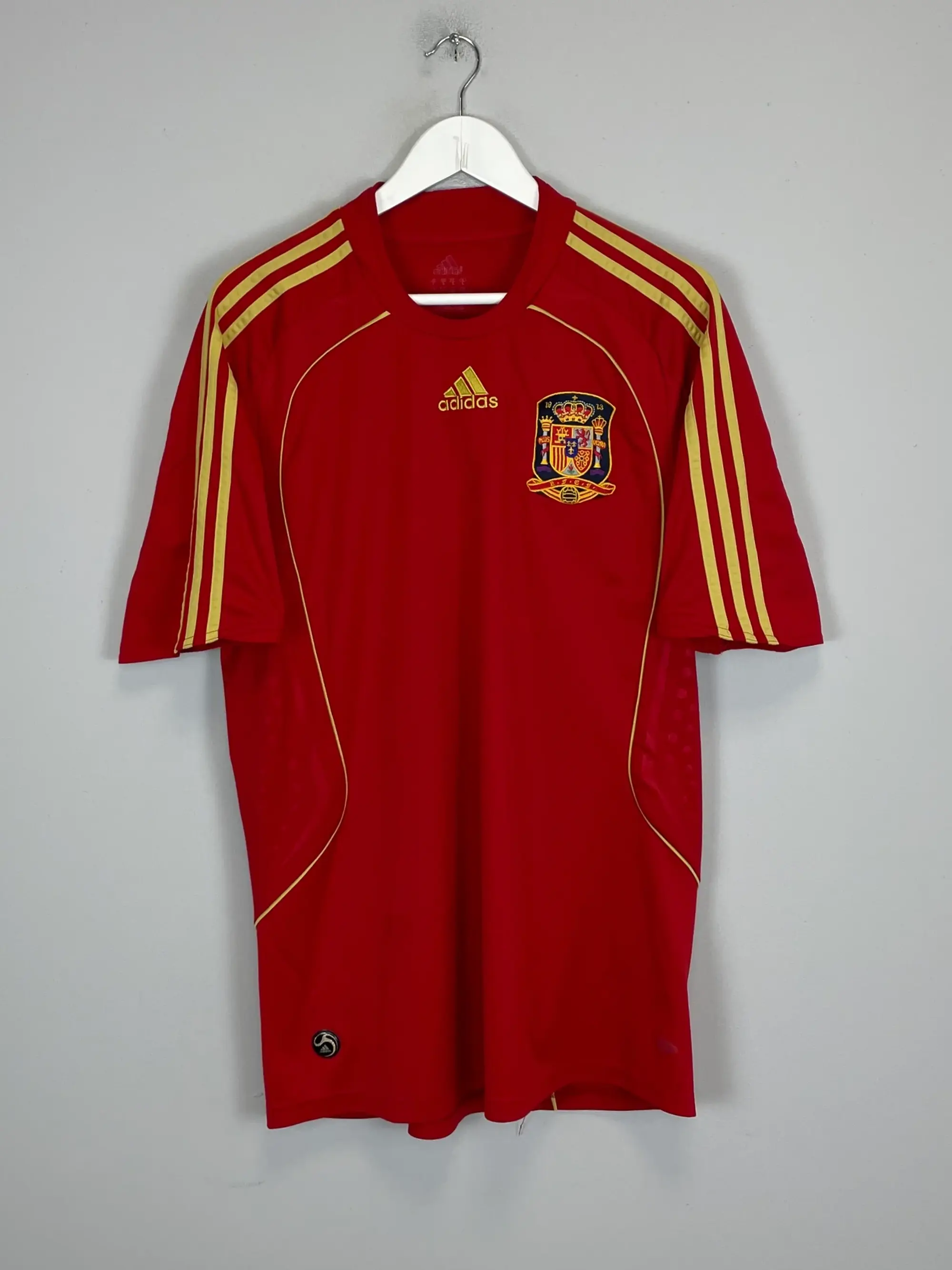 CULT KITS - 2002/04 SPAIN RAUL #7 HOME SHIRT (L) ADIDAS