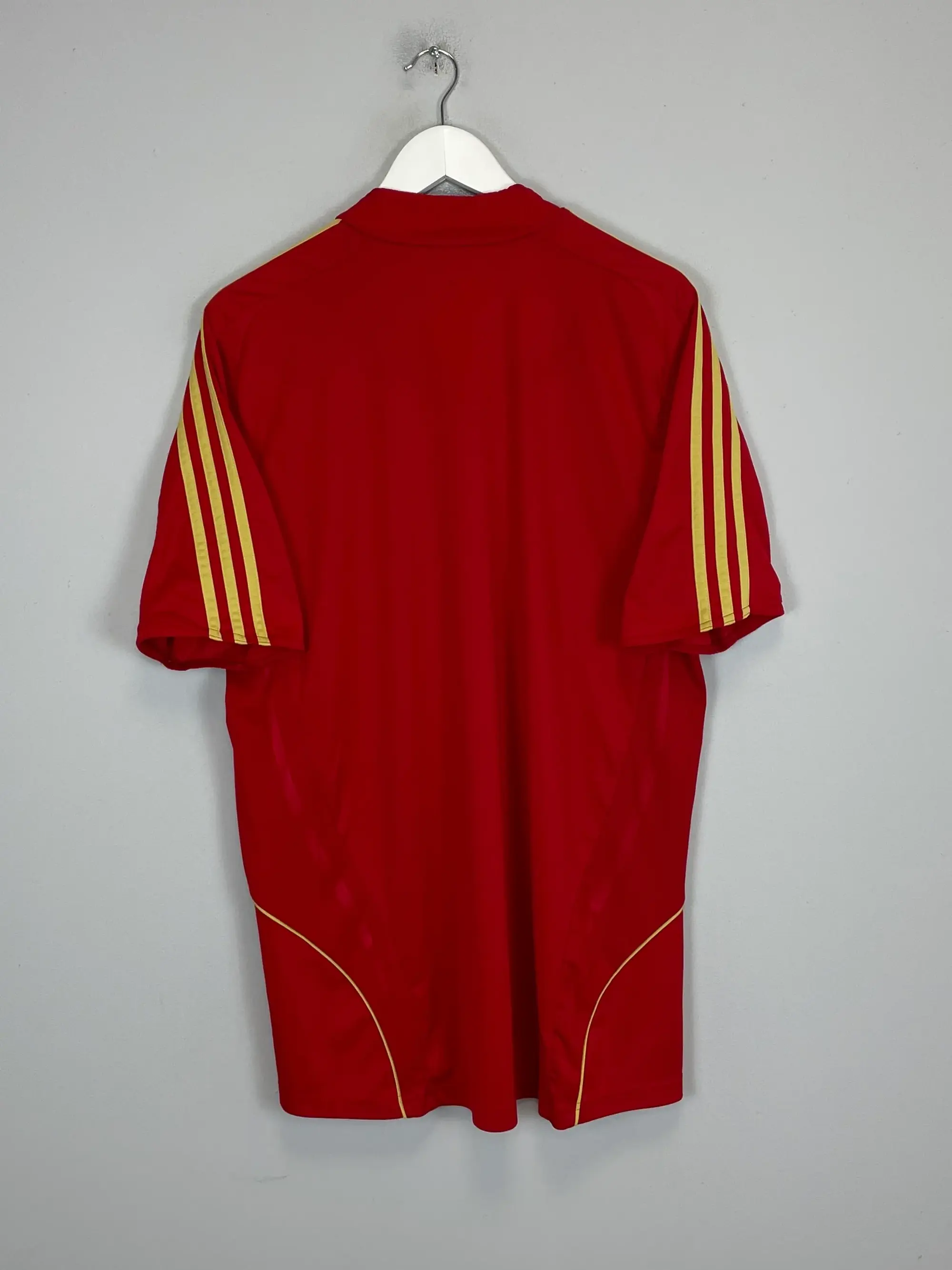 CULT KITS - 2002/04 SPAIN RAUL #7 HOME SHIRT (L) ADIDAS