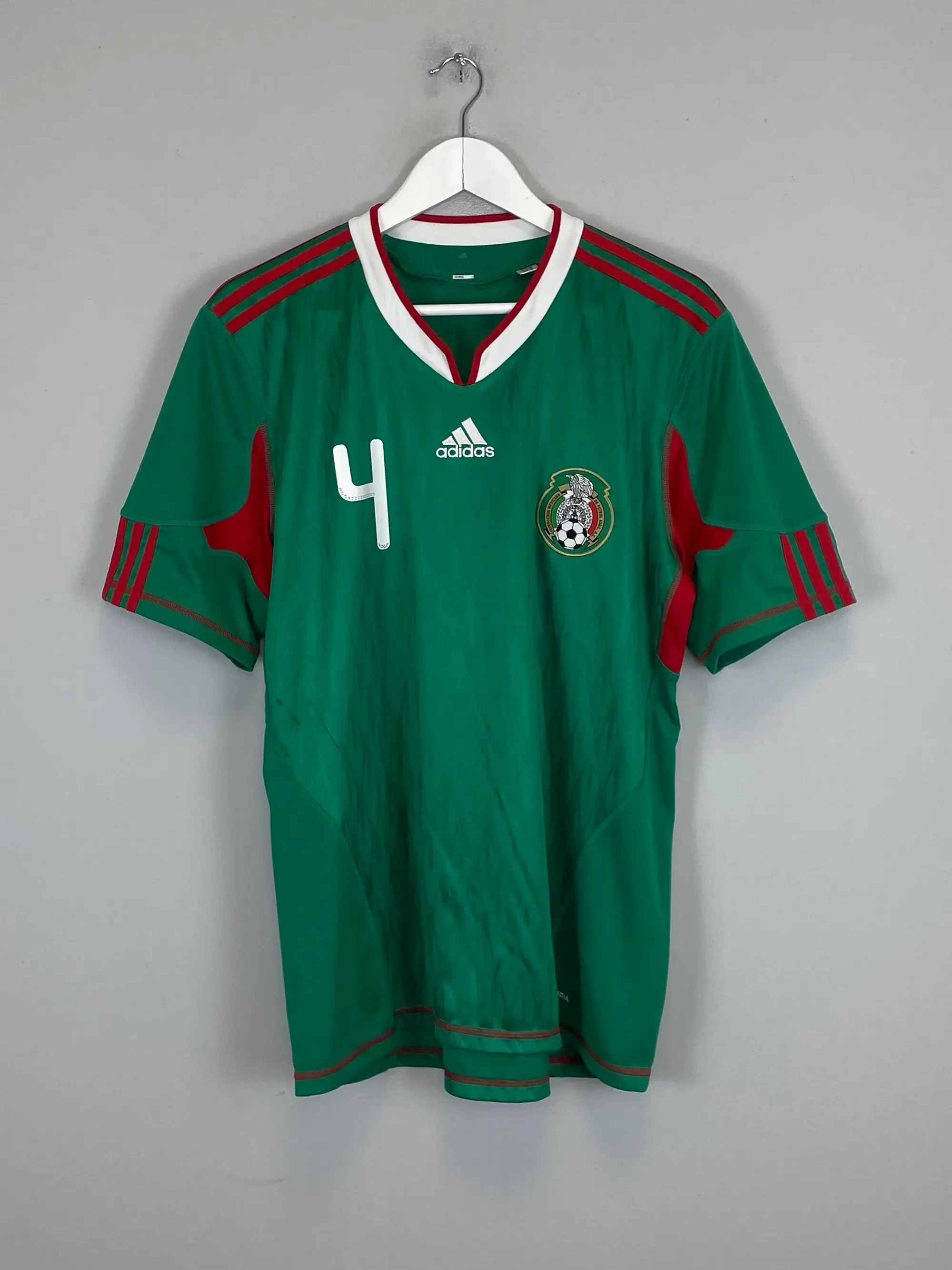 CULT KITS - 2002/04 SPAIN RAUL #7 HOME SHIRT (L) ADIDAS