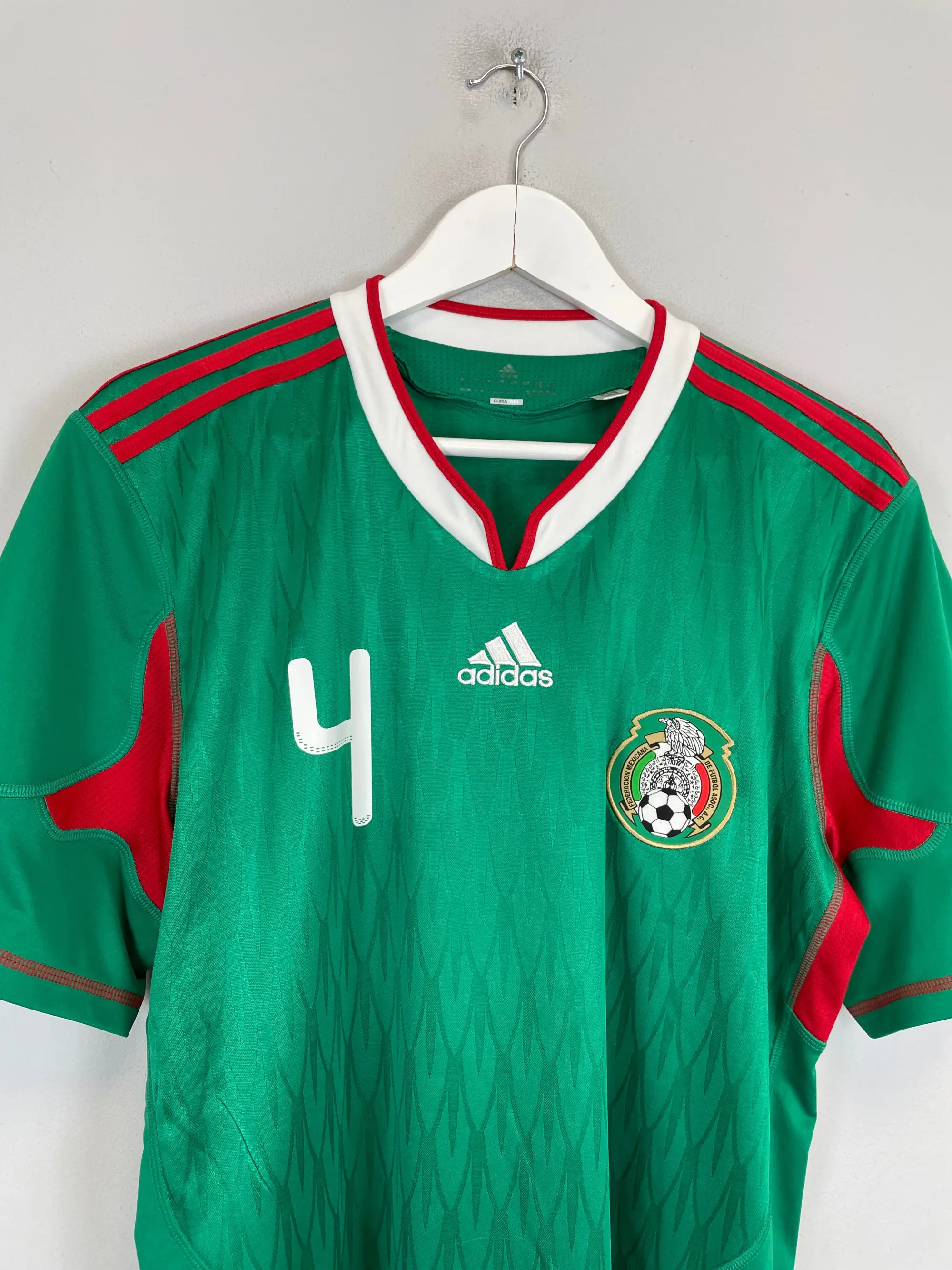CULT KITS - 2002/04 SPAIN RAUL #7 HOME SHIRT (L) ADIDAS