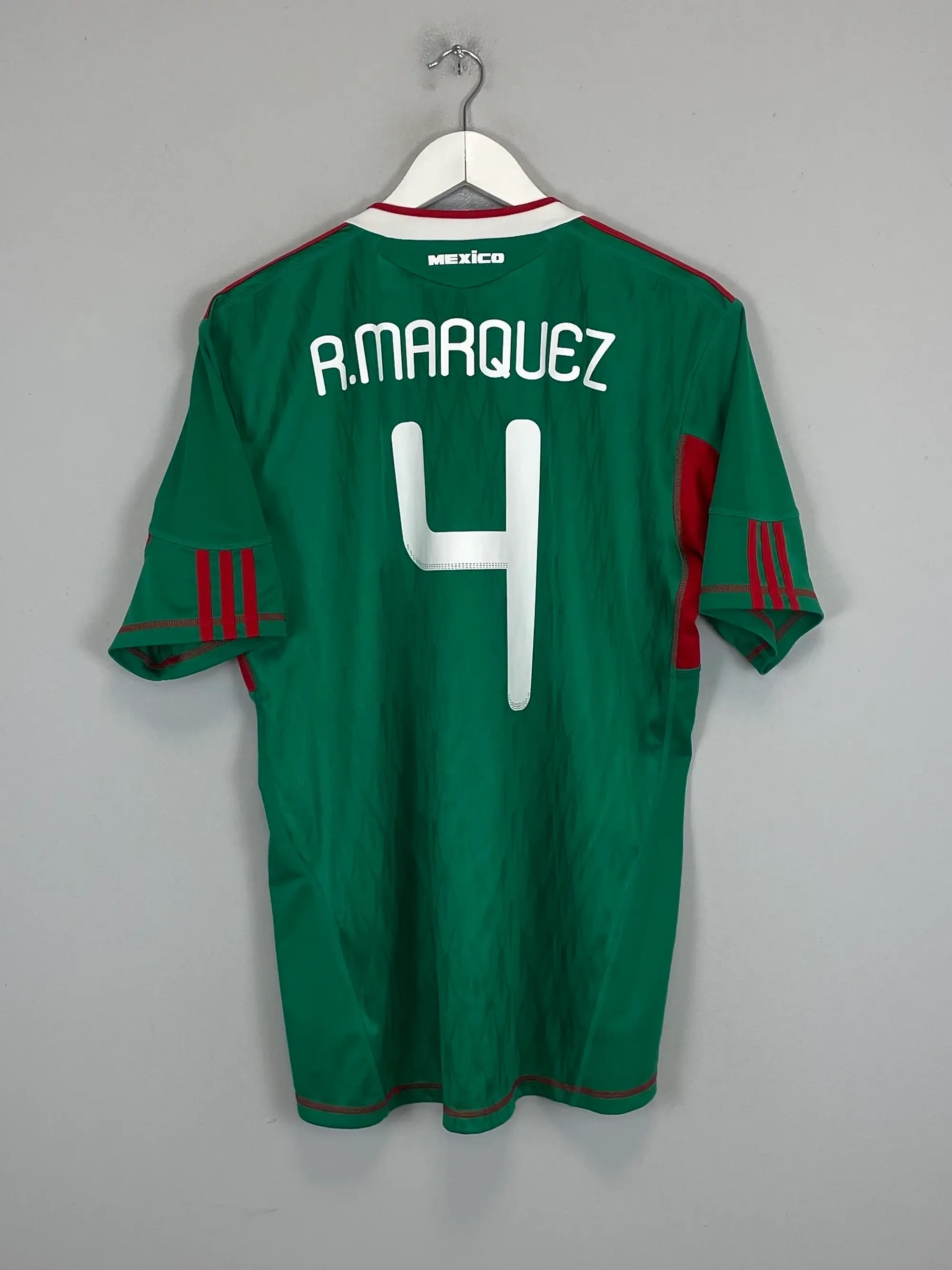 CULT KITS - 2002/04 SPAIN RAUL #7 HOME SHIRT (L) ADIDAS