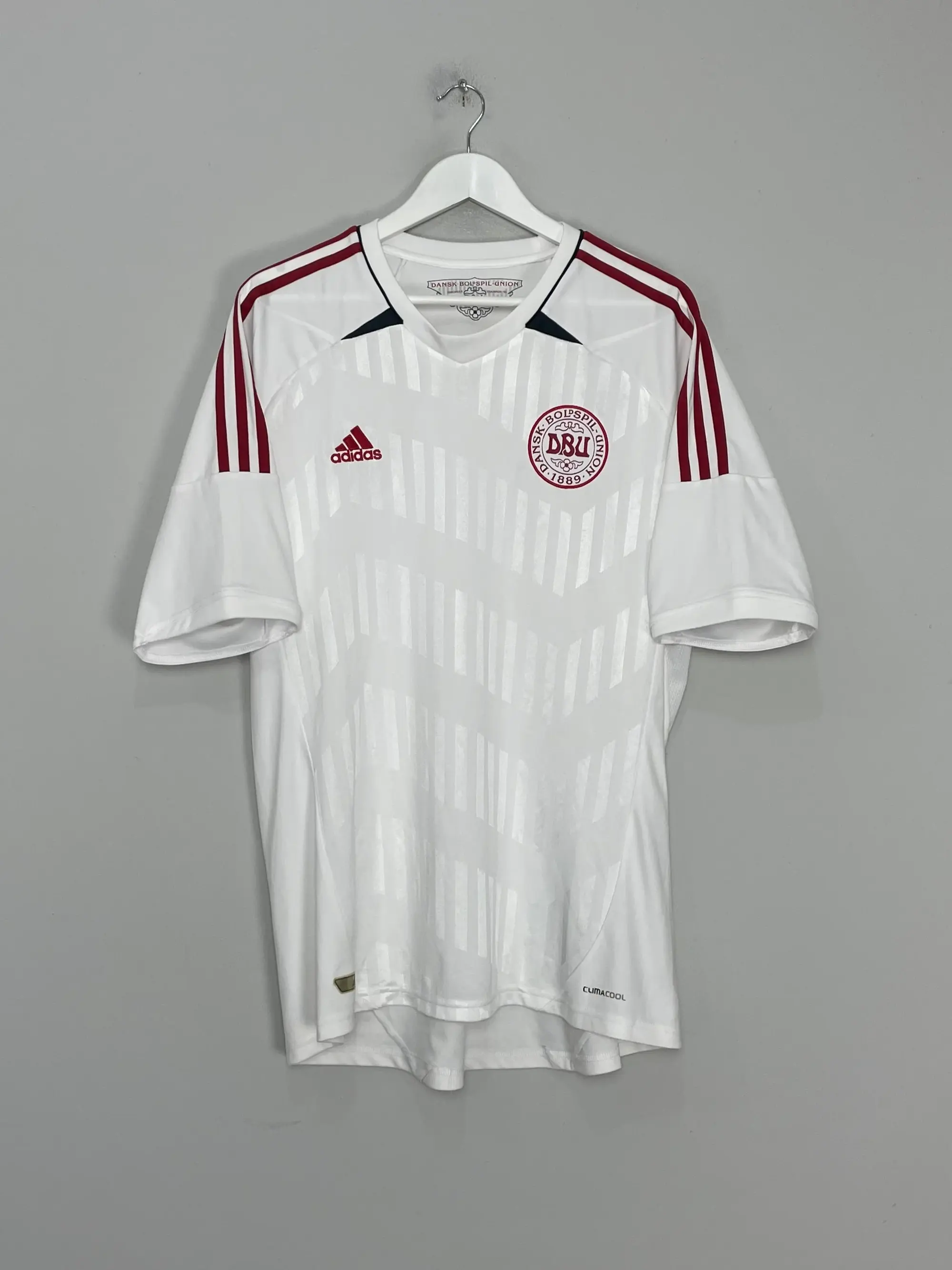 CULT KITS - 2012/13 DENMARK AWAY SHIRT (XL) ADIDAS