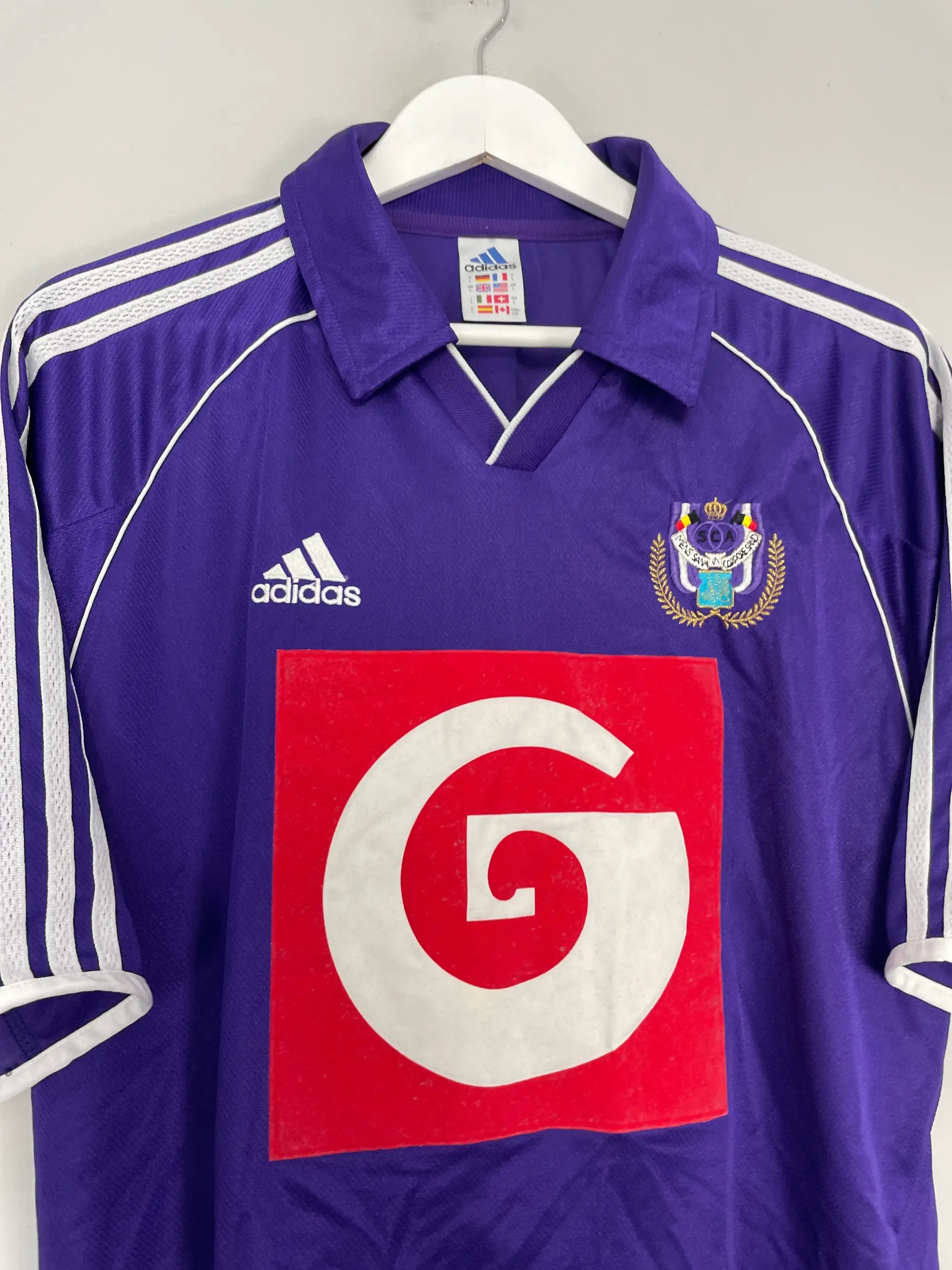 CULT KITS - 2002/04 SPAIN RAUL #7 HOME SHIRT (M) ADIDAS