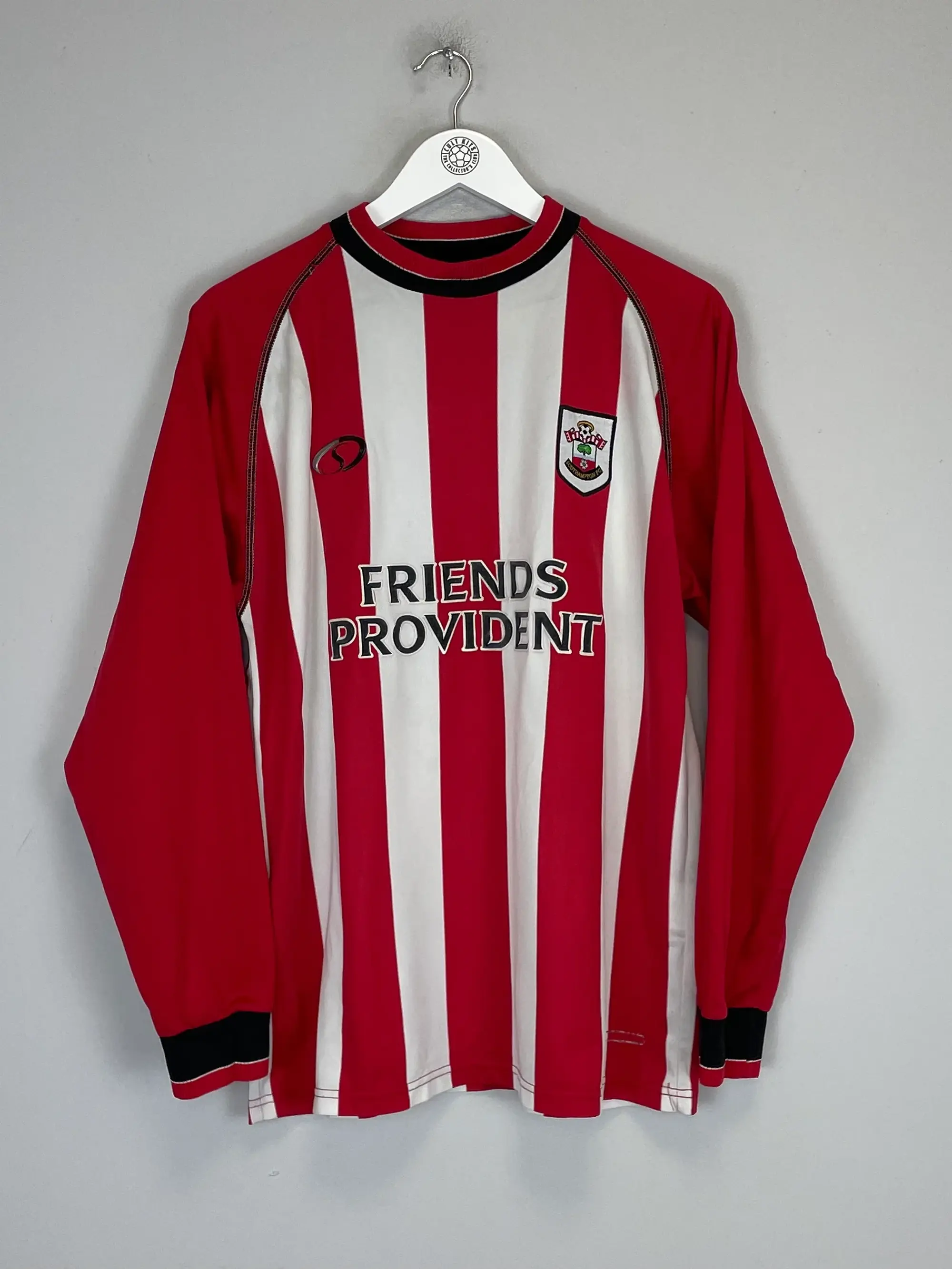 CULT KITS - 2003/05 SOUTHAMPTON MARSDEN #4 L/S HOME SHIRT (L) OM