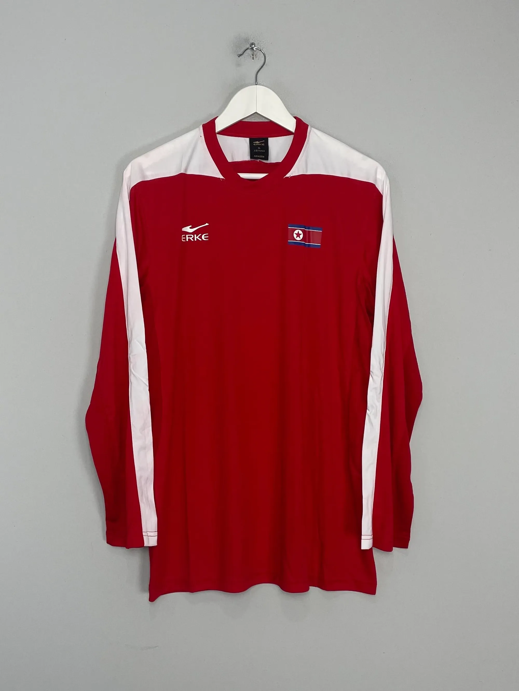 CULT KITS - 2008/10 NORTH KOREA L/S HOME SHIRT (XL) ERKE