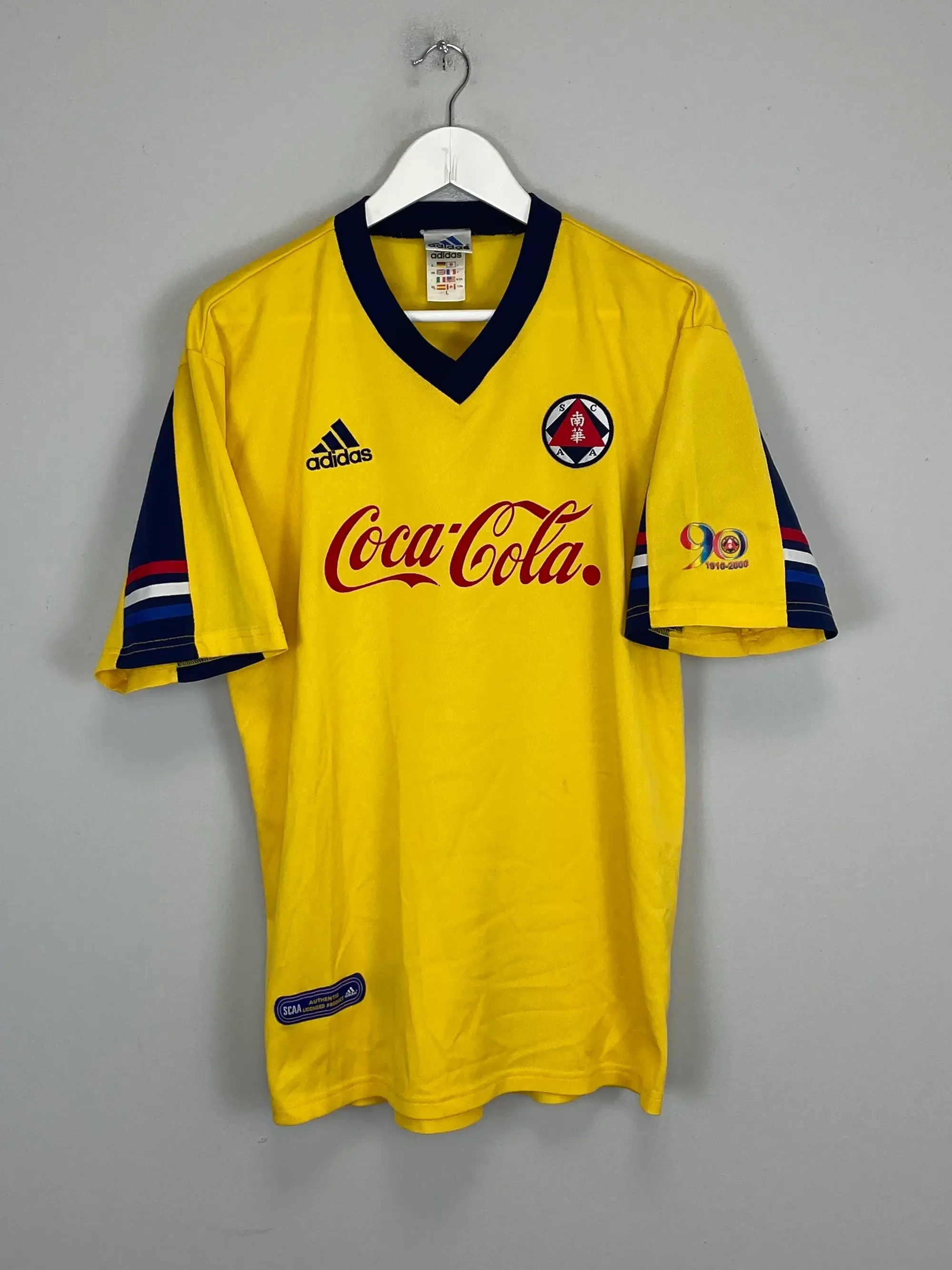 CULT KITS - 2000/01 SOUTH CHINA THIRD SHIRT (L) ADIDAS