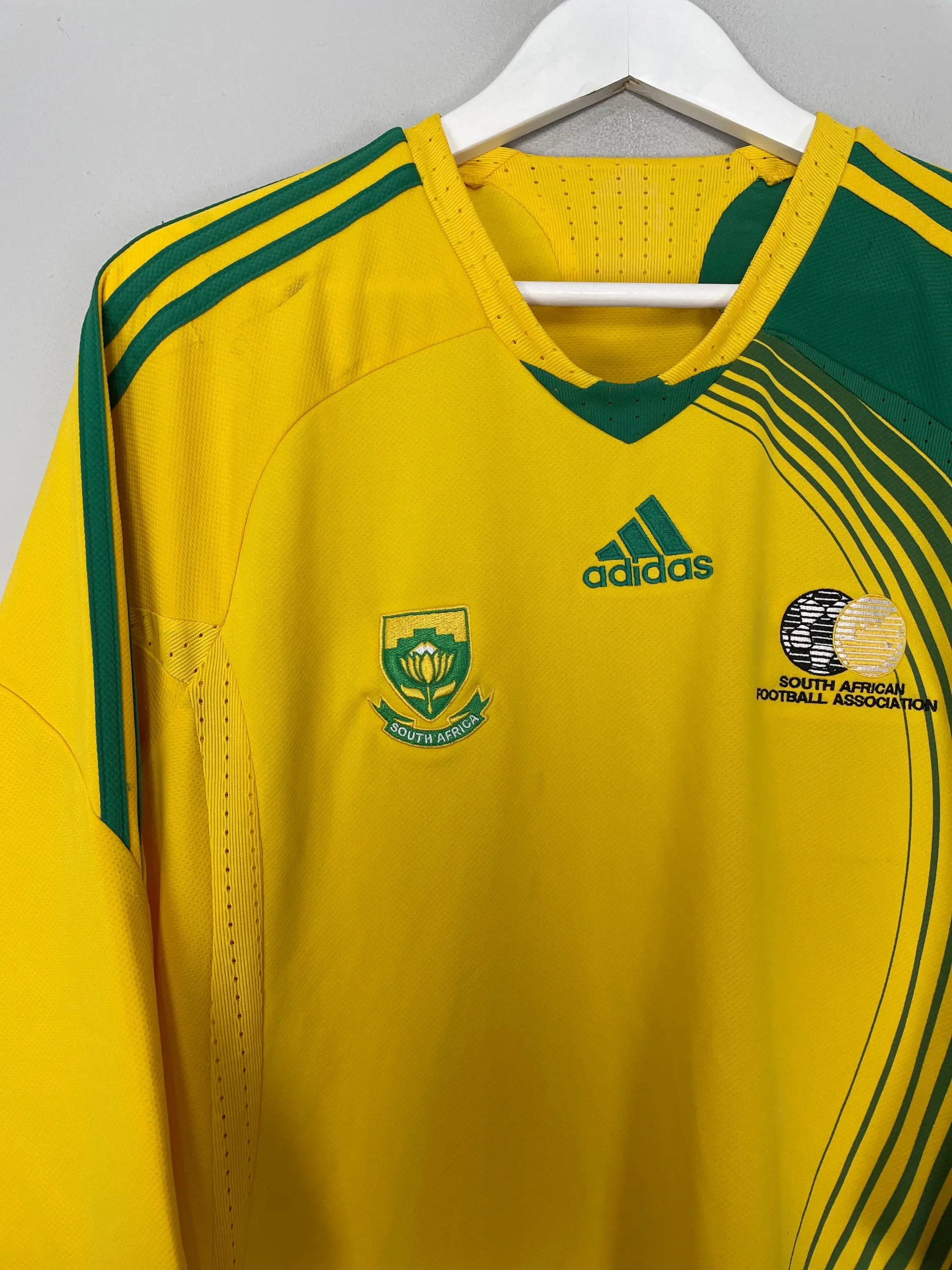 CULT KITS - 2007/09 SOUTH AFRICA HOME SHIRT (L) ADIDAS