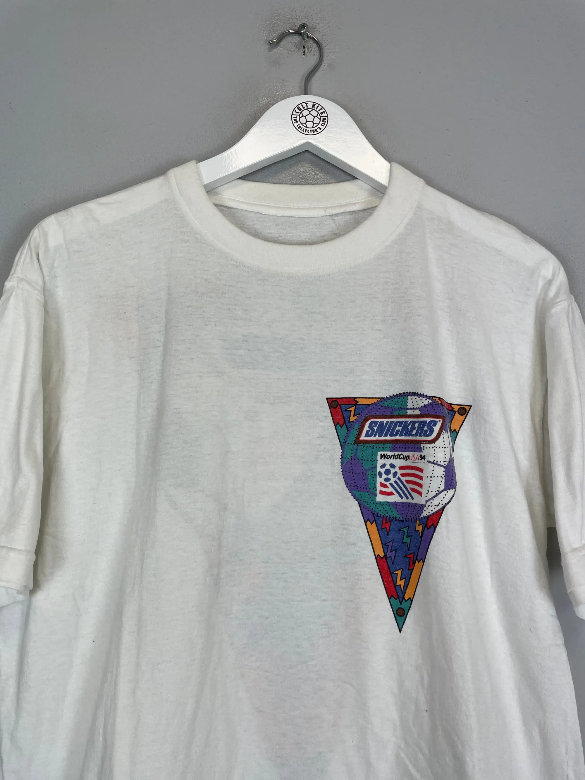 CULT KITS - 1994 USA WORLD CUP T-SHIRT (M) OM