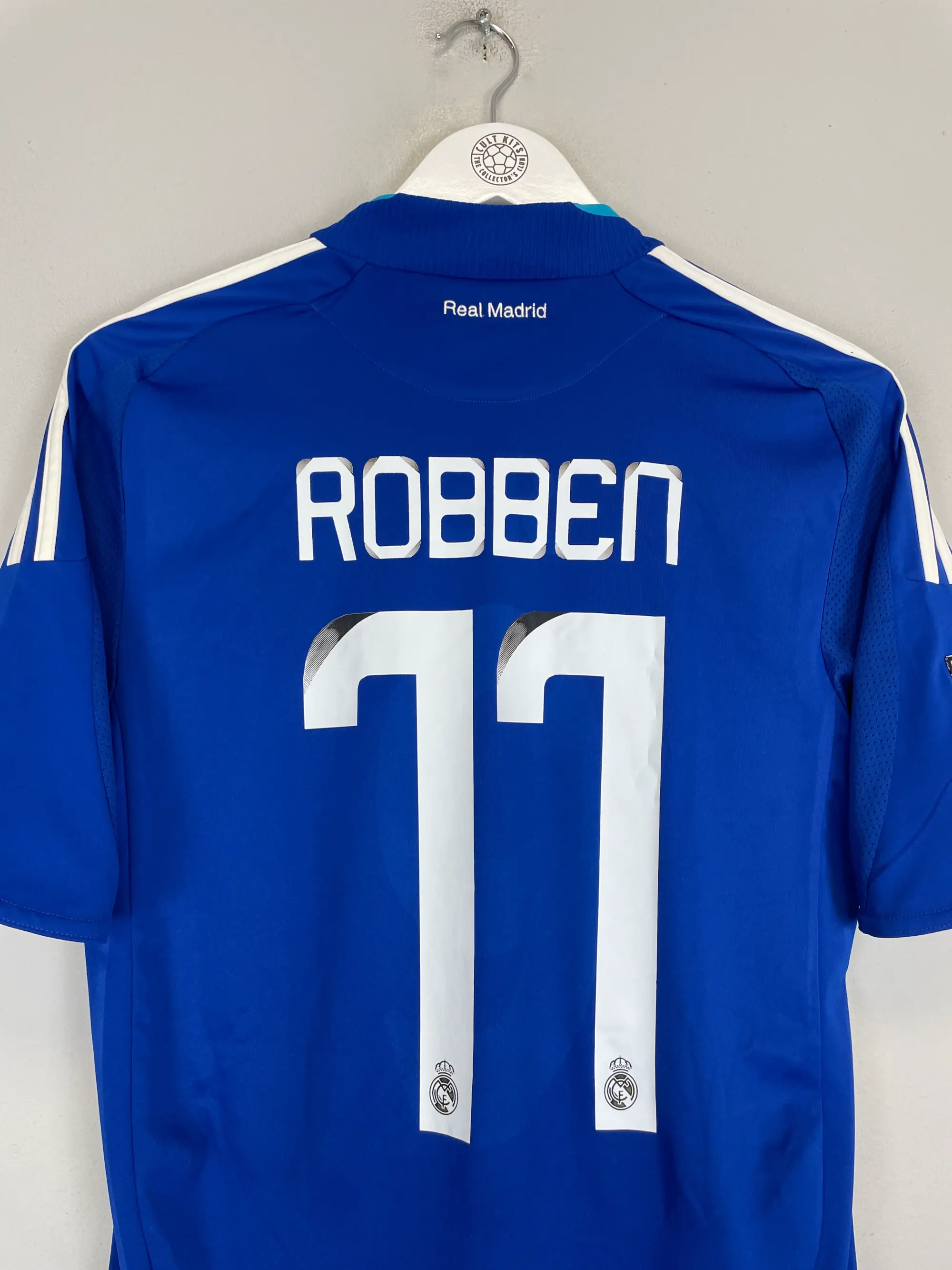 2008/09 REAL MADRID ROBBEN #11 AWAY SHIRT (S) ADIDAS | Cult Kits