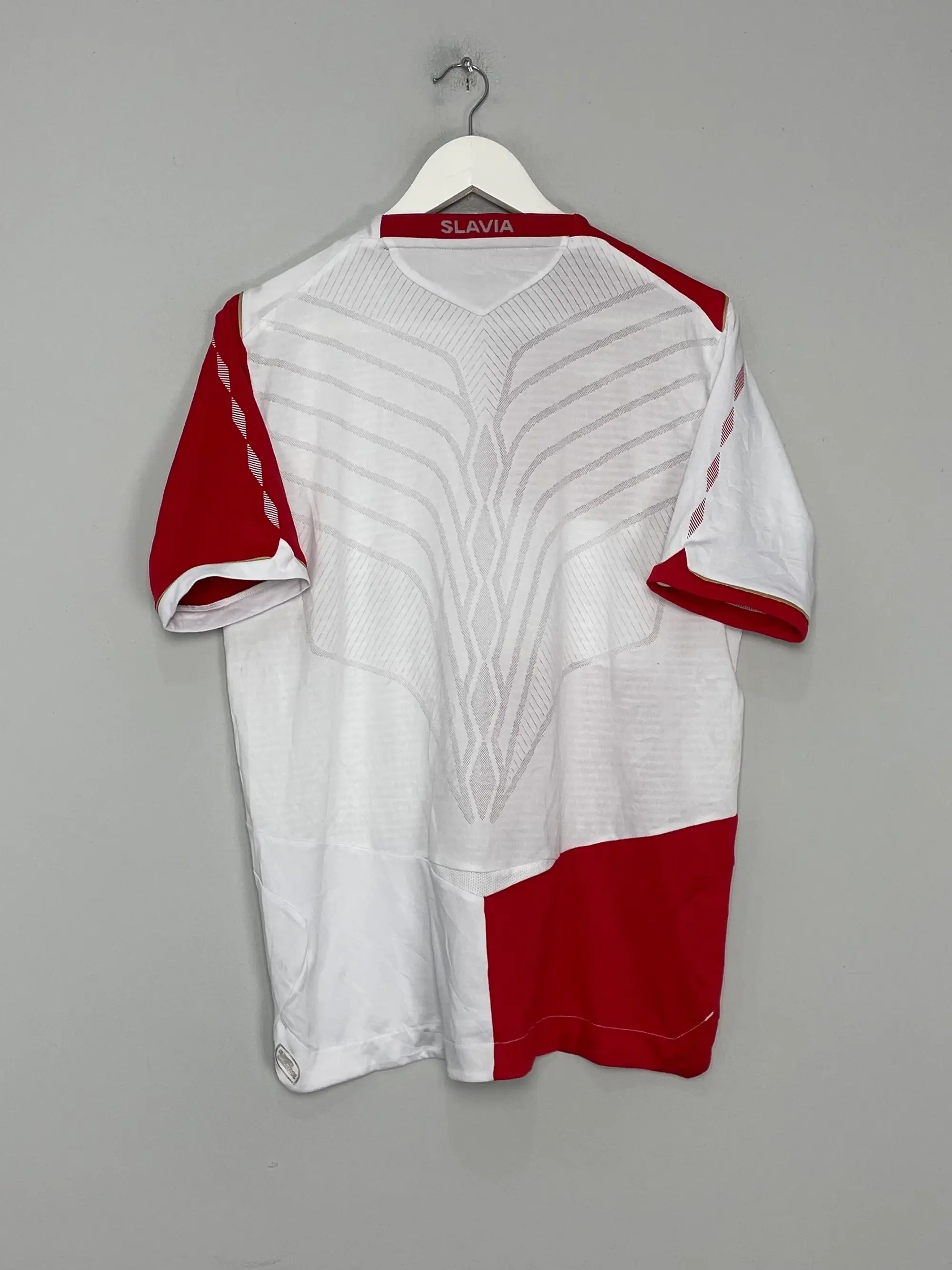 CULT KITS - 2008/09 SLAVIA PRAHA HOME SHIRT (M) UMBRO