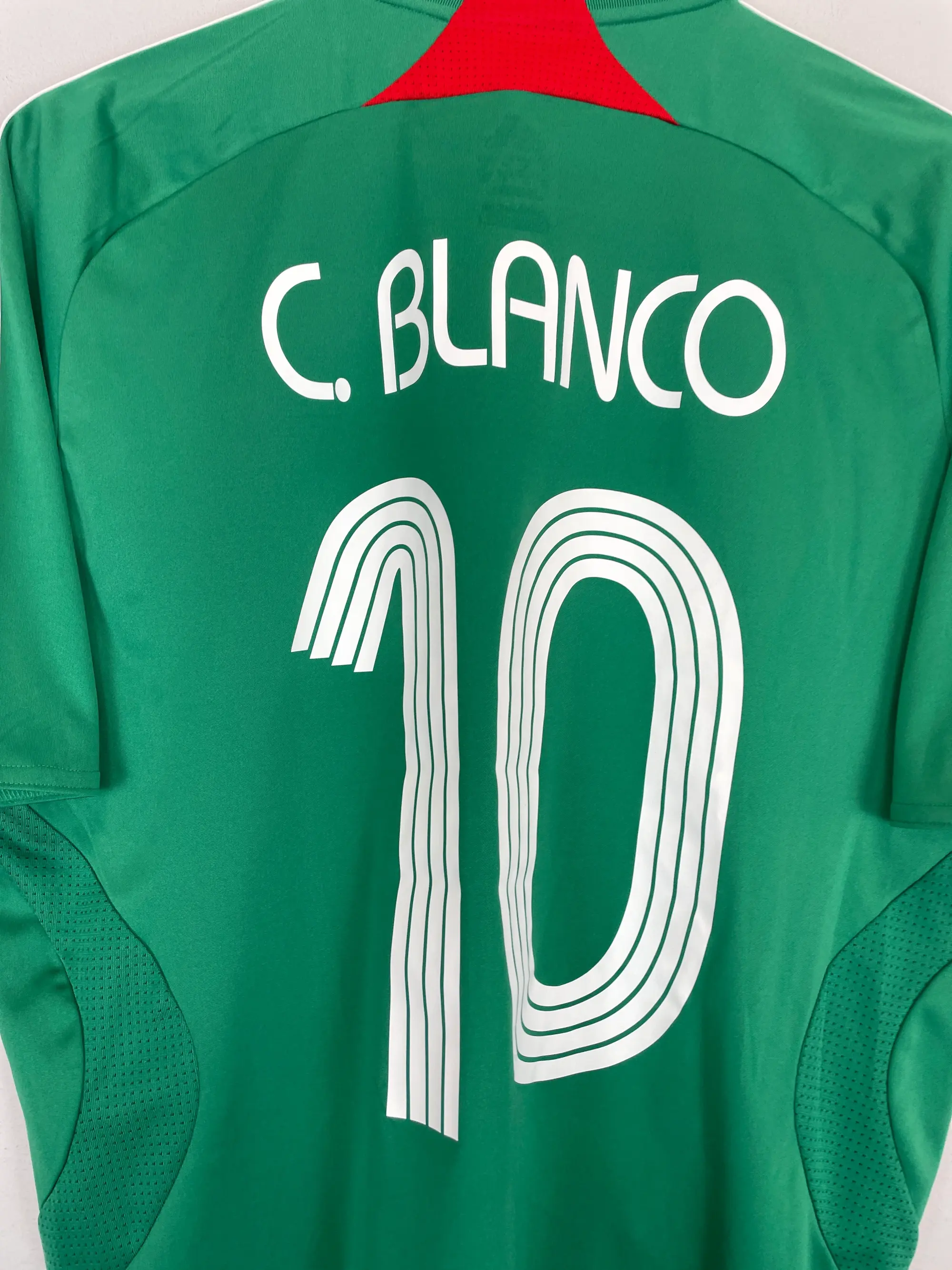 2016/17 MEXICO J.HERNANDEZ #14 *BNWT* L/S HOME SHIRT (M) ADIDAS | Cult Kits