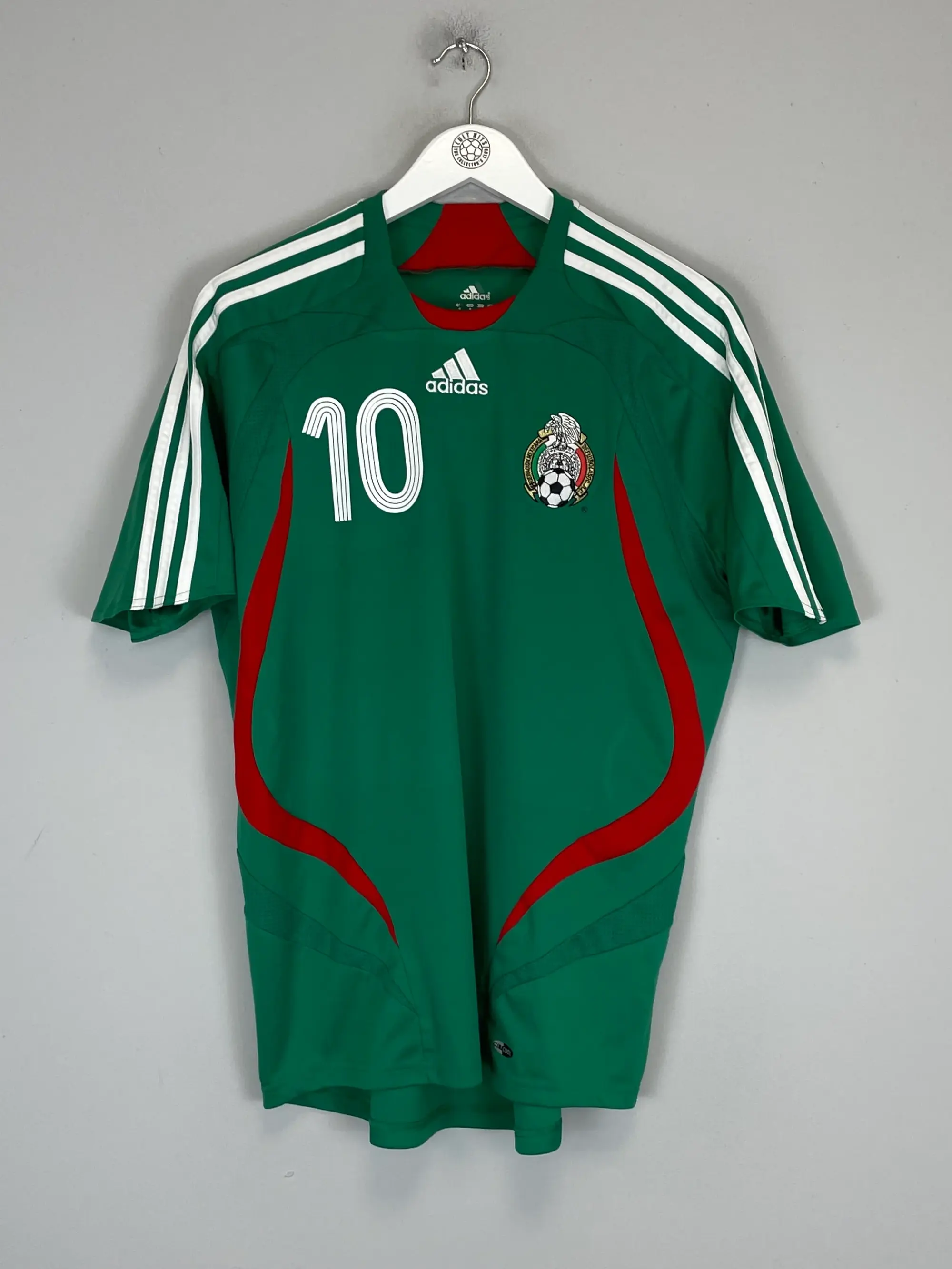 2016/17 MEXICO J.HERNANDEZ #14 *BNWT* L/S HOME SHIRT (M) ADIDAS | Cult Kits