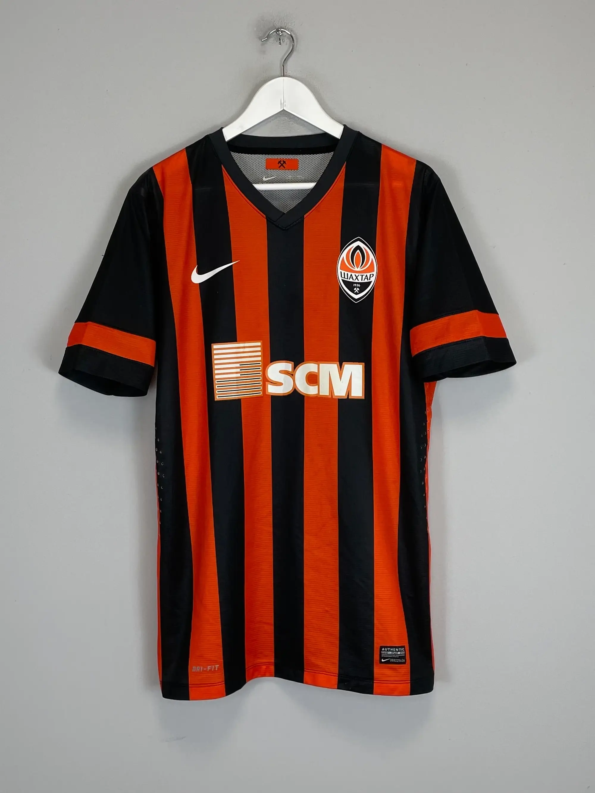 CULT KITS - 2010/11 SHAKHTAR DONETSK *PLAYER ISSUE* HOME SHIRT (XL) NIKE