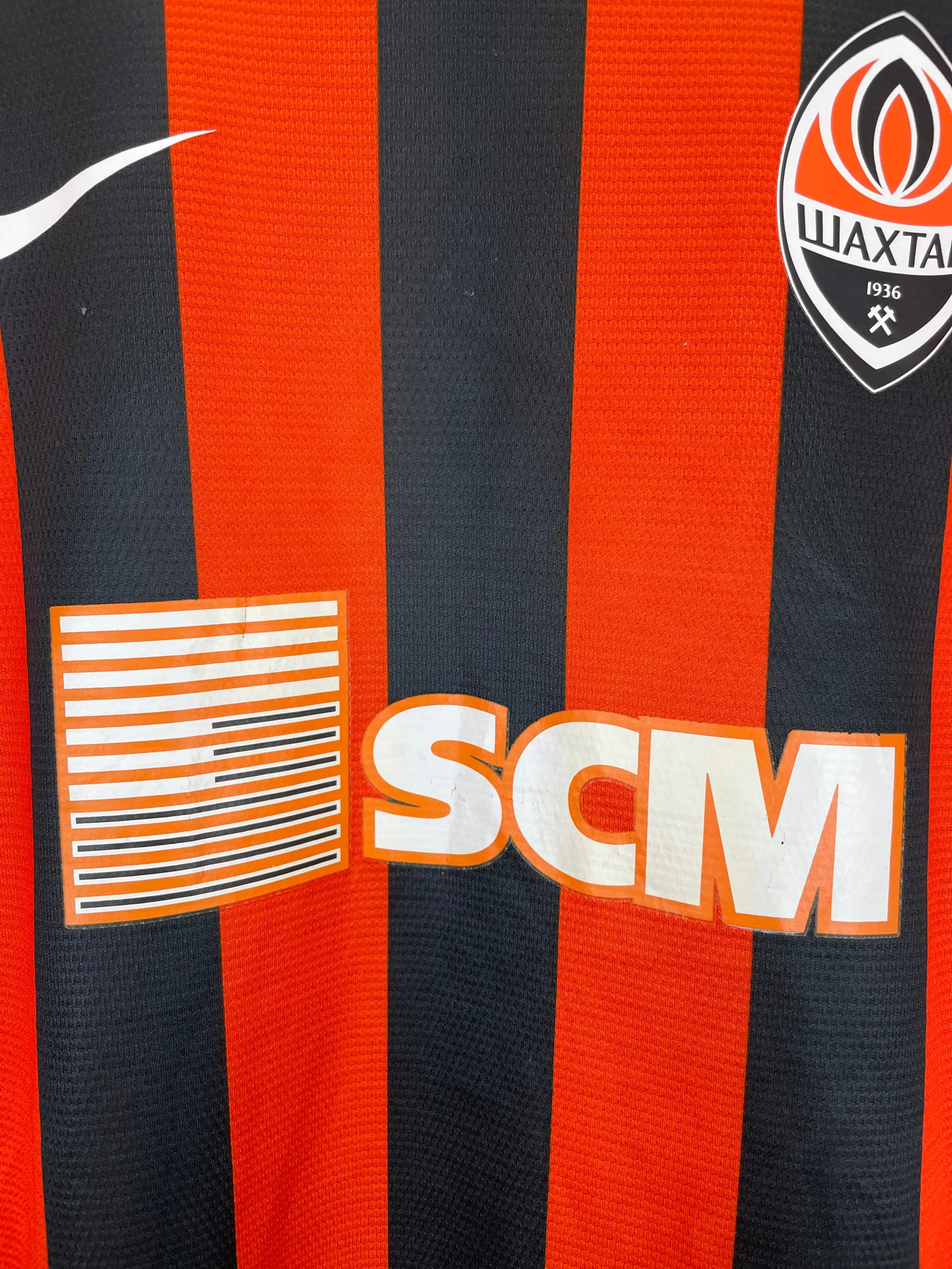 CULT KITS - 2010/11 SHAKHTAR DONETSK *PLAYER ISSUE* HOME SHIRT (XL) NIKE