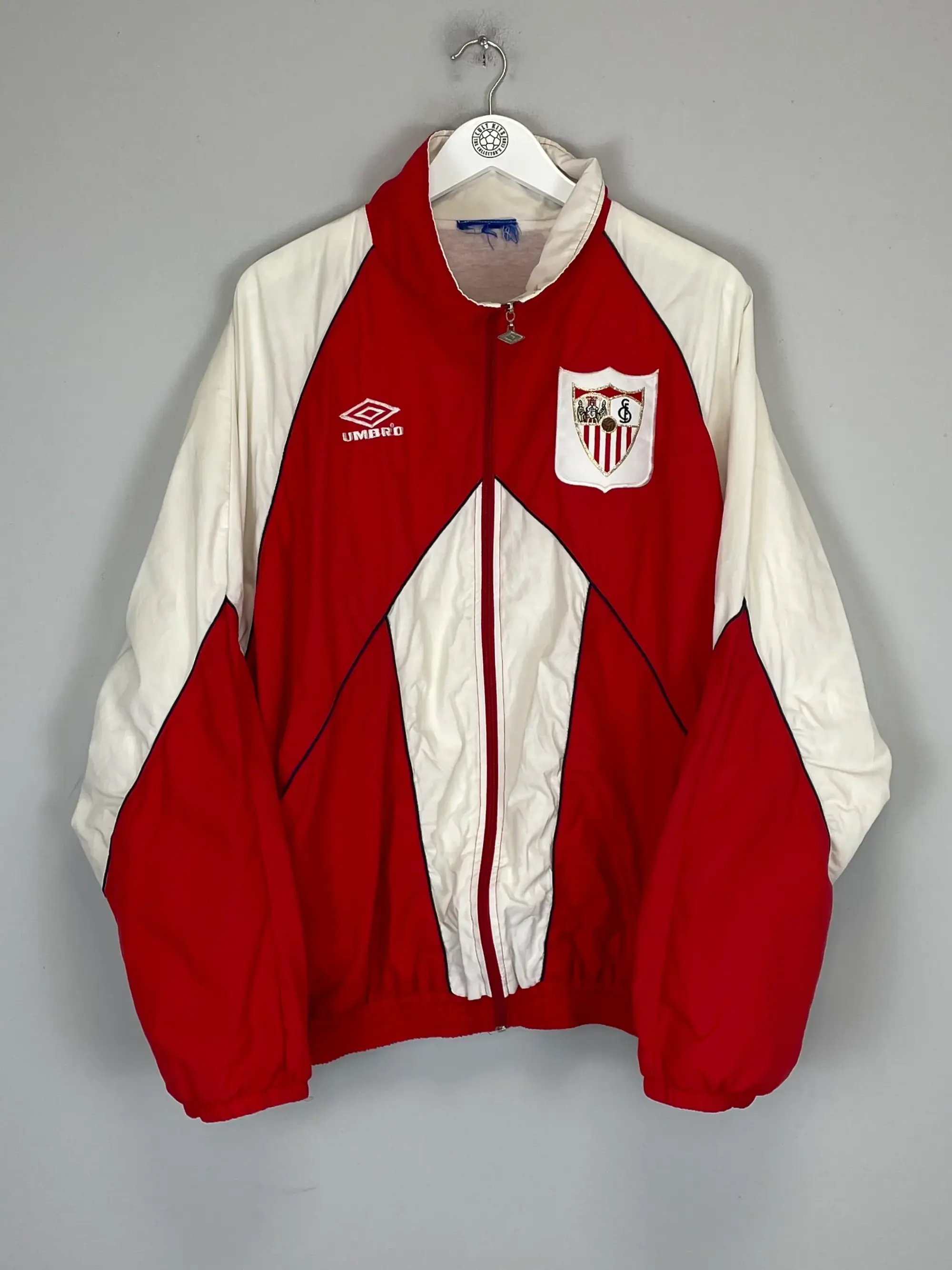 Cult Kits - 1994/96 SEVILLA TRACK JACKET (L) UMBRO