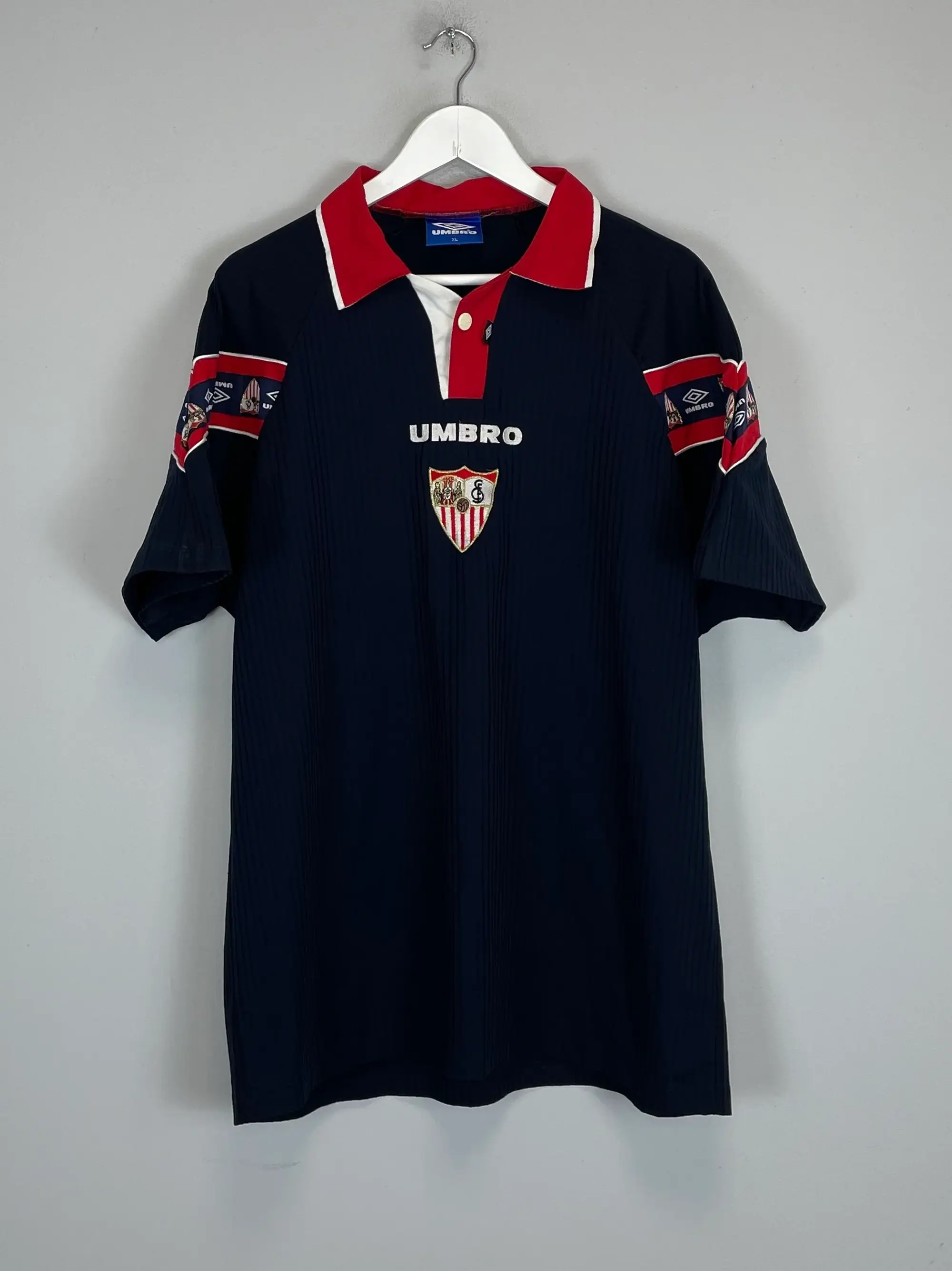 CULT KITS - 1998/99 SEVILLA THIRD SHIRT (XL) UMBRO