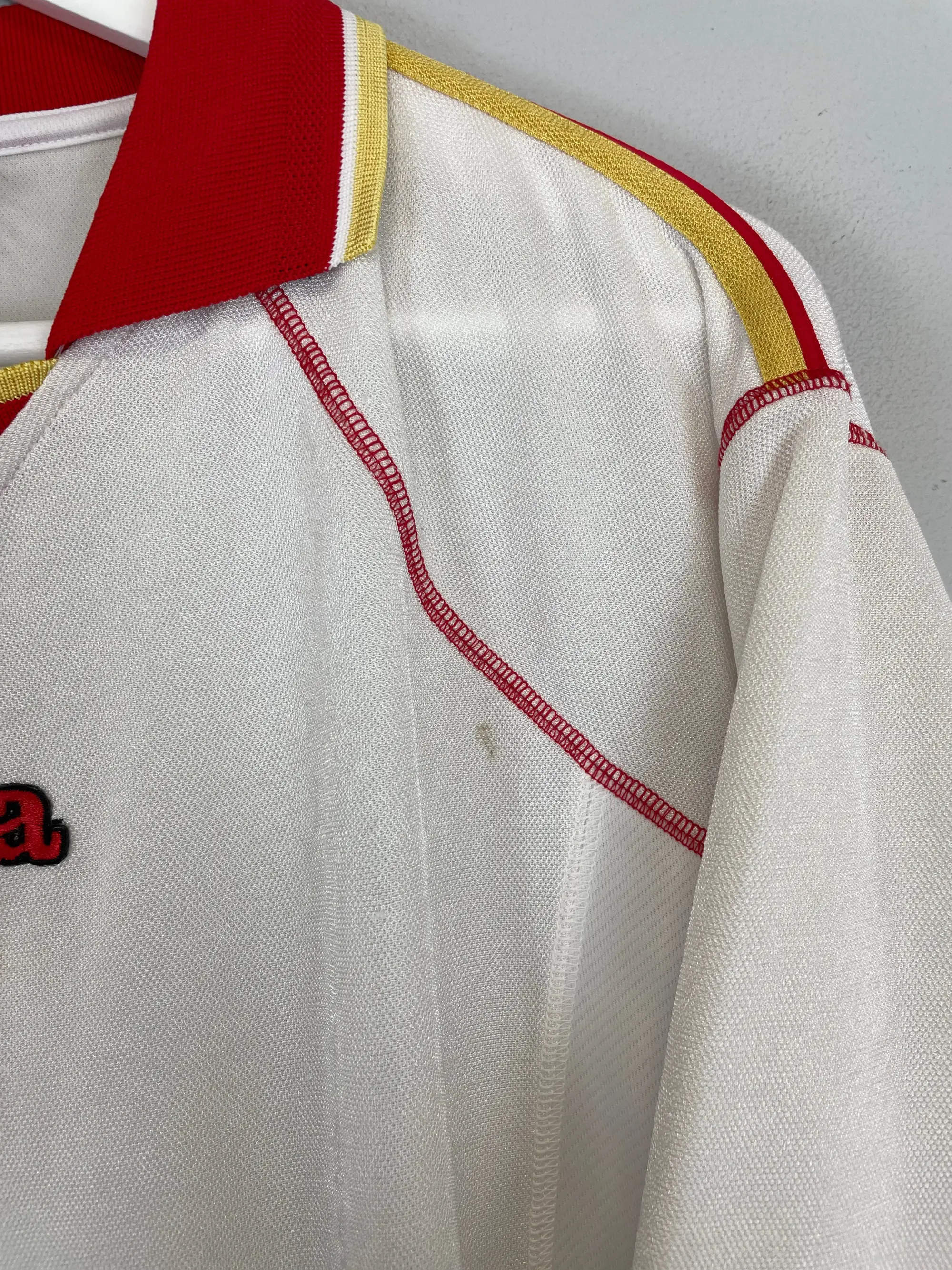 CULT KITS - 2001/02 SEVILLA HOME SHIRT (XL) JOMA