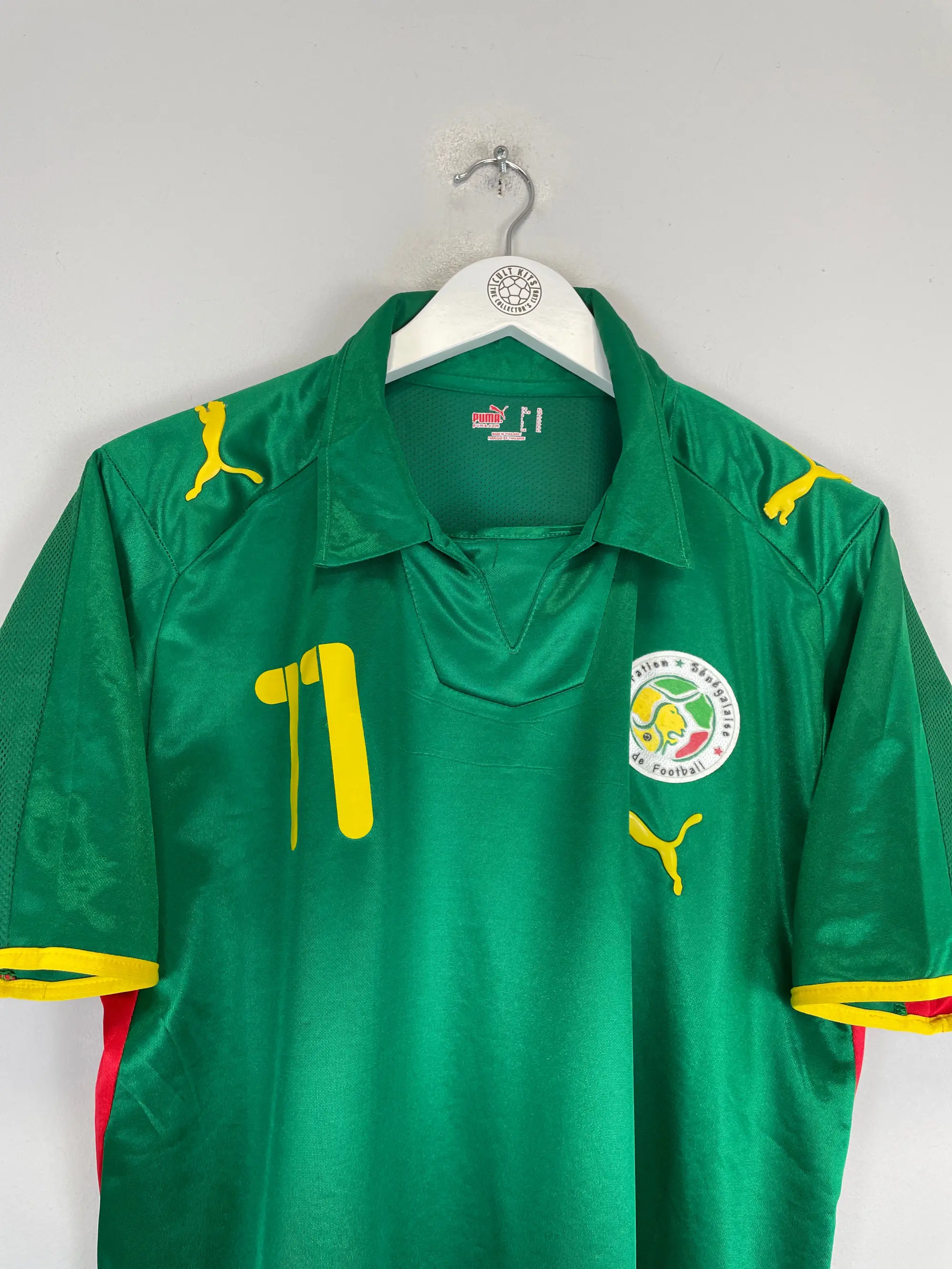 CULT KITS - 2008/09 SENEGAL DIOUF #11 AWAY SHIRT (XL) PUMA