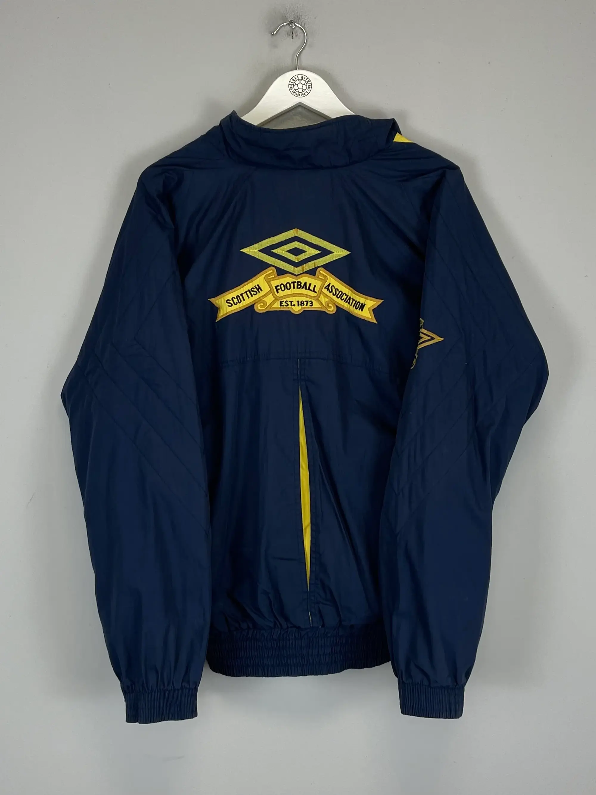 CULT KITS - 1990/92 SCOTLAND TRACK JACKET (M) UMBRO
