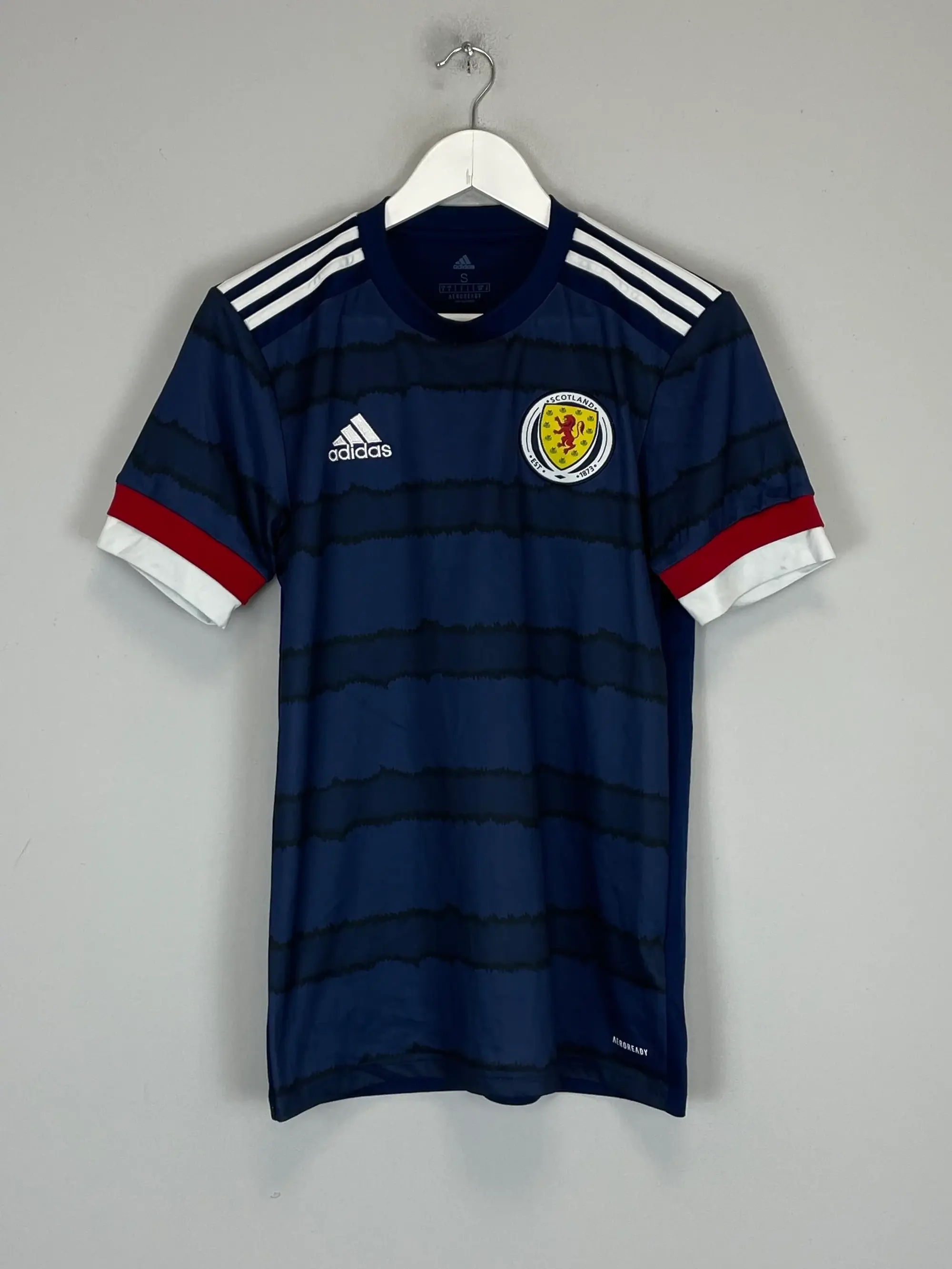 CULT KITS - 2020/22 SCOTLAND HOME SHIRT (S) ADIDAS