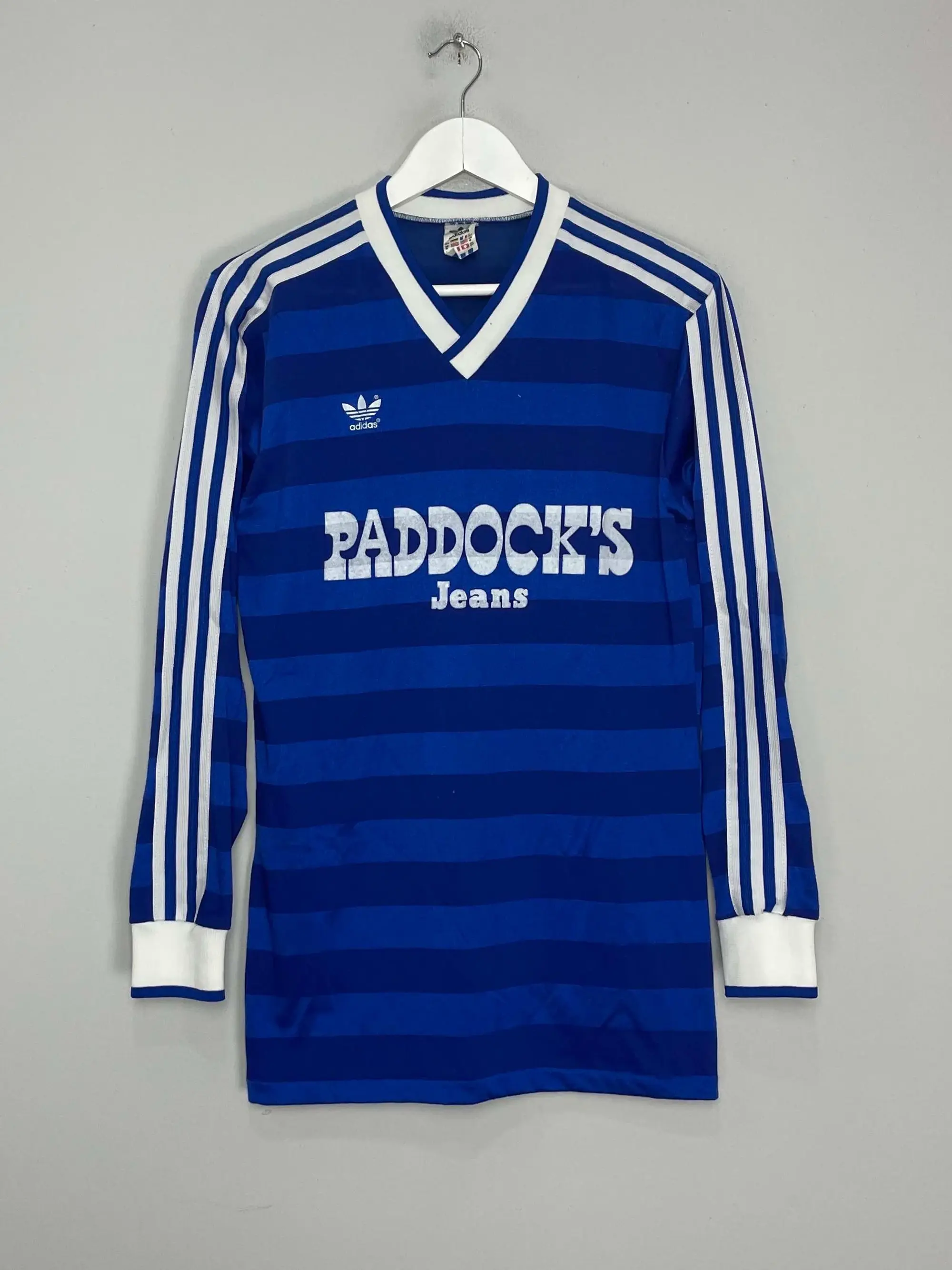 CULT KITS - 1985/86 SCHALKE L/S HOME SHIRT (M) ADIDAS