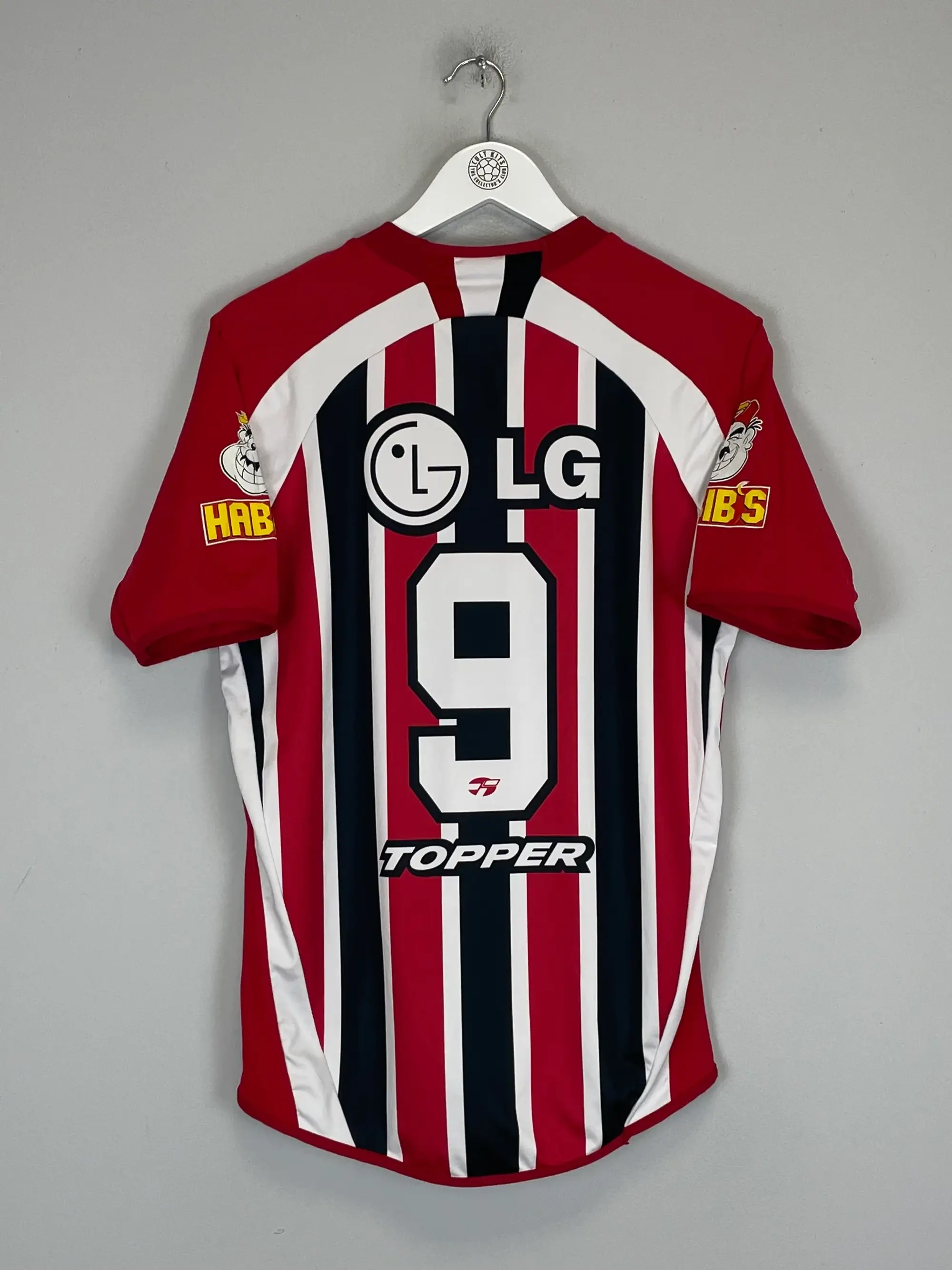 CULT KITS - 2005/06 SAO PAULO AWAY SHIRT (S) TOPPER