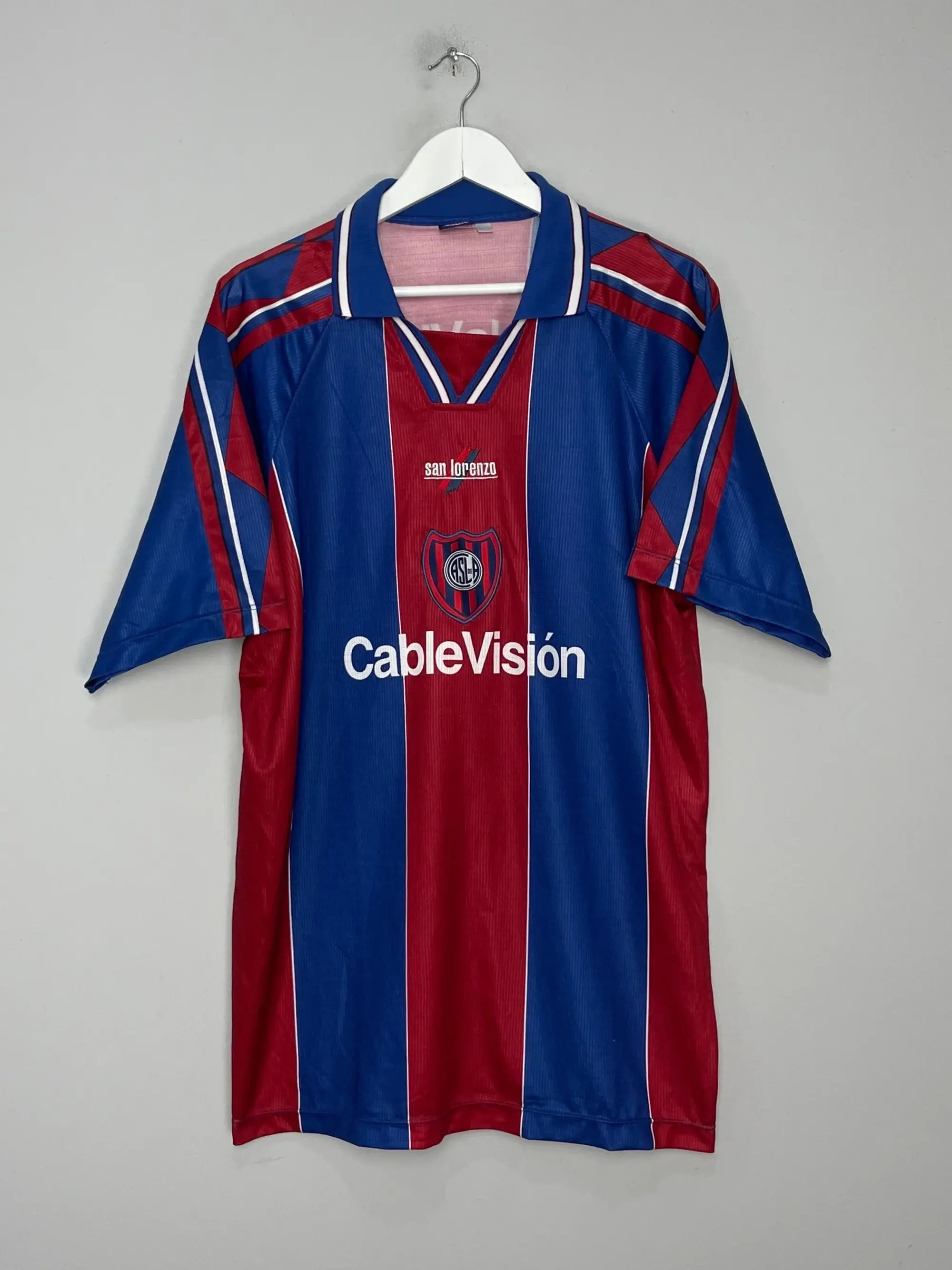CULT KITS - 1999/00 SAN LORENZO #22 HOME SHIRT (XL) MEBAL