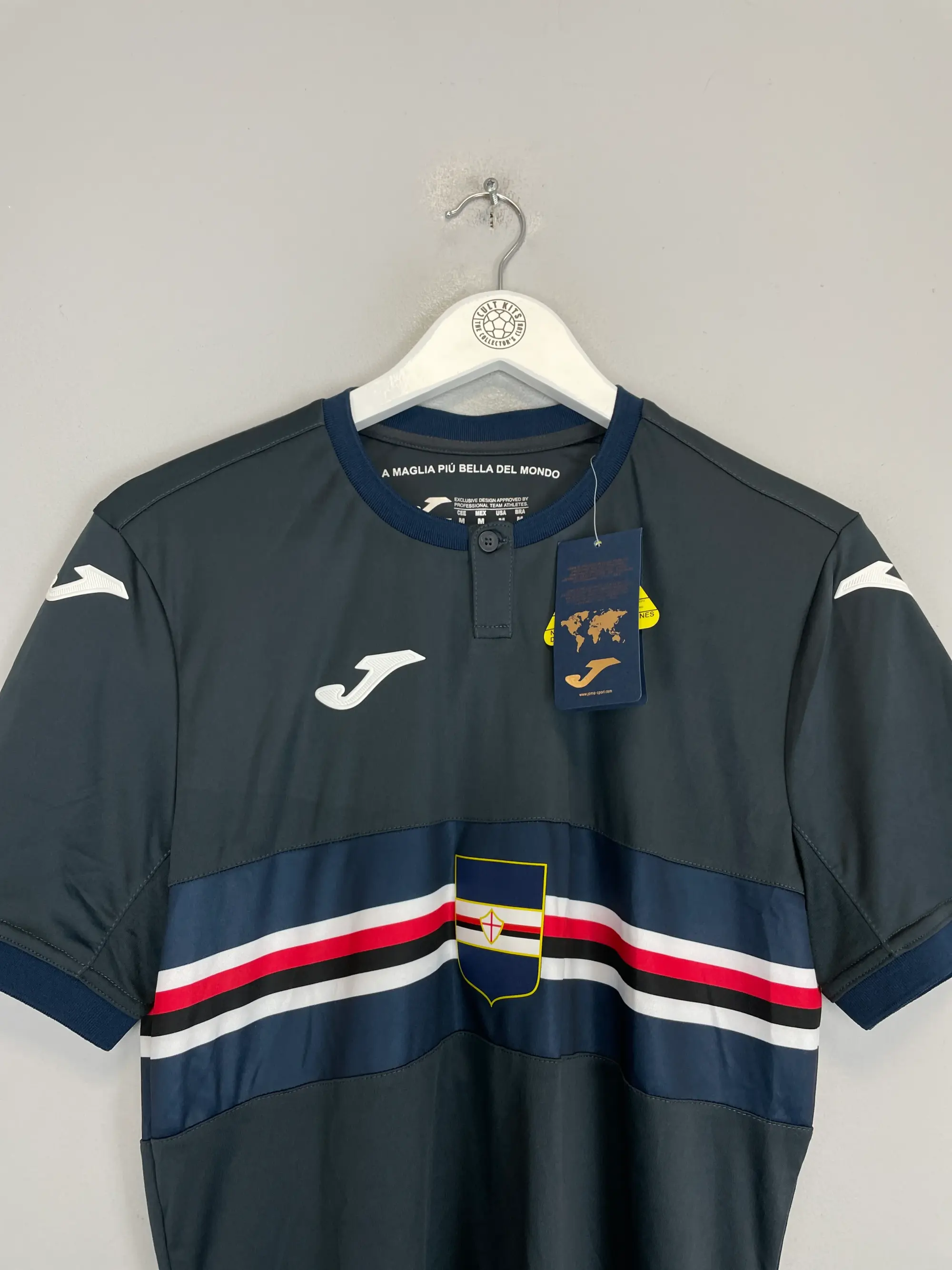 CULT KITS - 2019/20 SAMPDORIA *BNWT* THIRD SHIRT (M) JOMA
