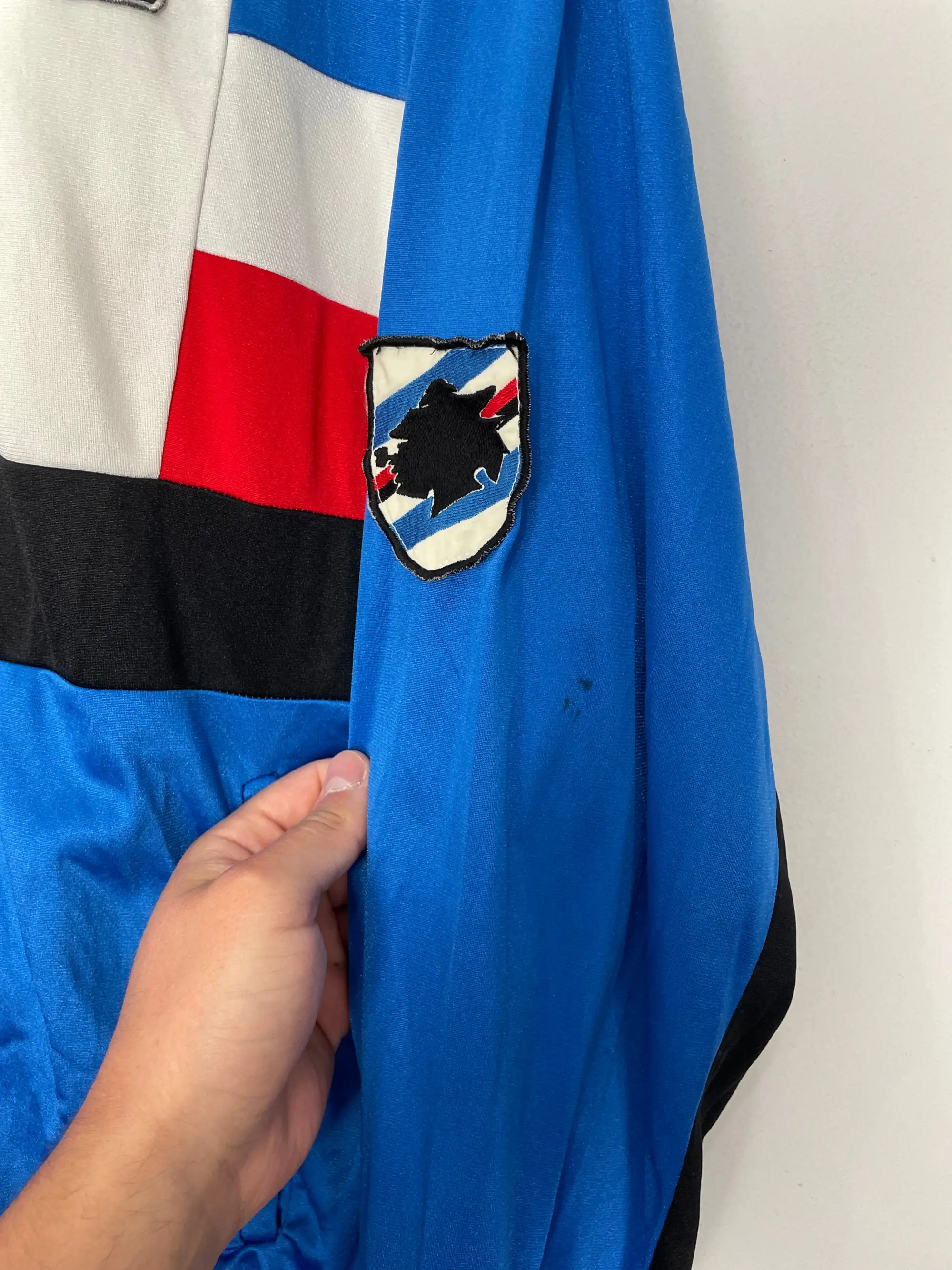 CULT KITS - 1990/91 SAMPDORIA TRACK JACKET (L) ASICS