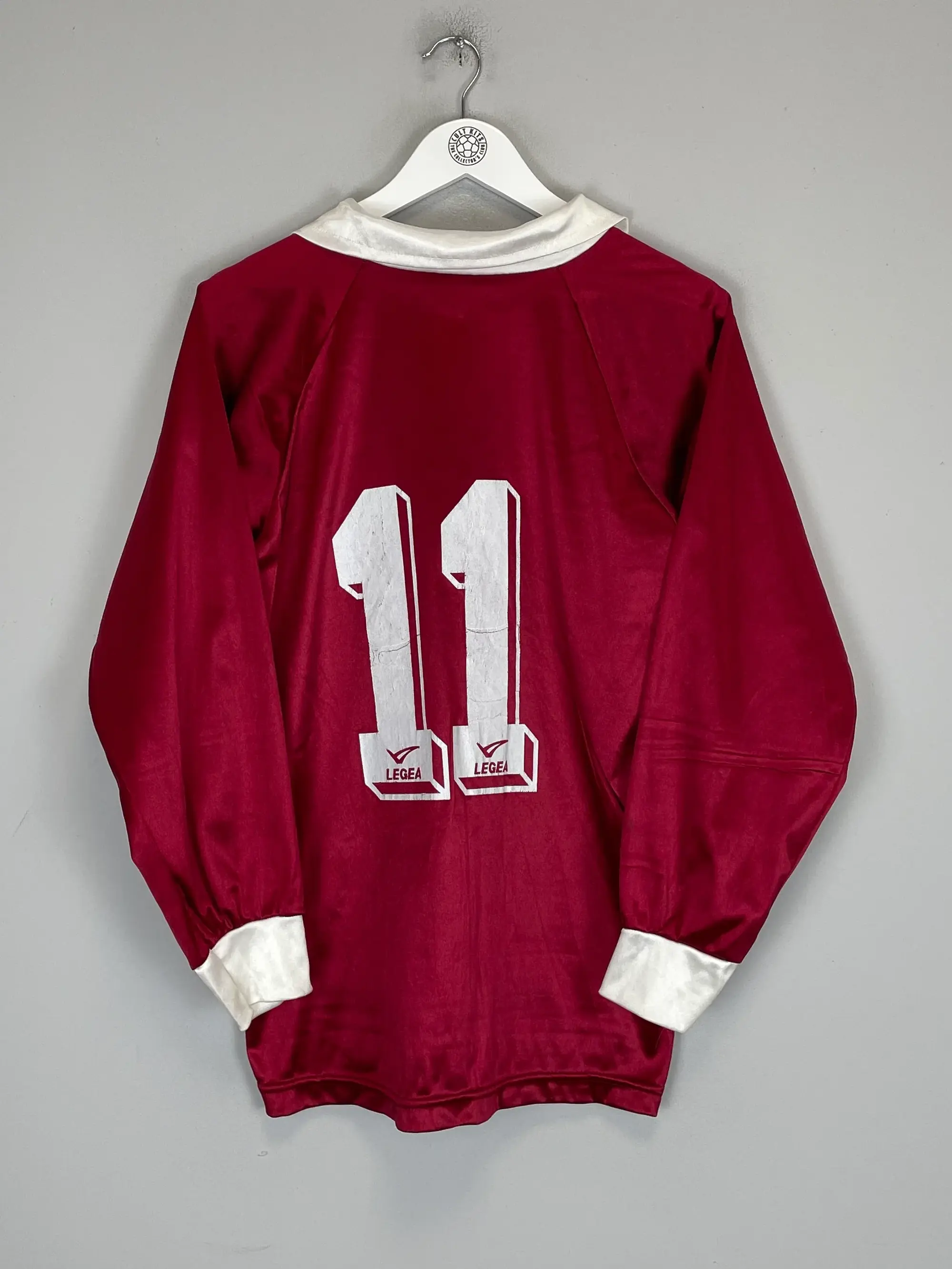 CULT KITS - 1993/95 SALERNITANA #11 L/S HOME SHIRT (M) LEGEA
