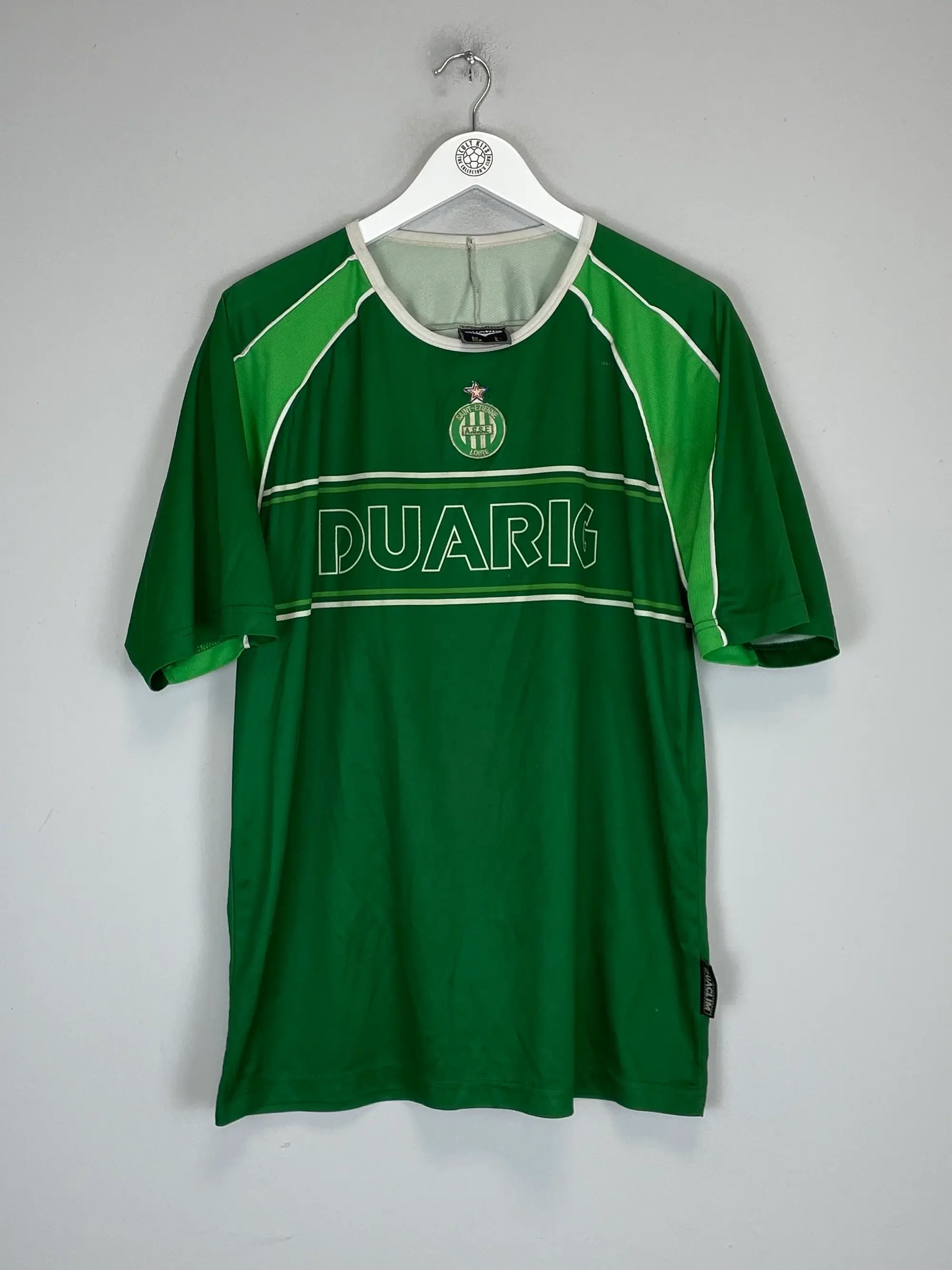CULT KITS - 2003/04 ST ETIENNE TRAINING SHIRT (L) DUARIG