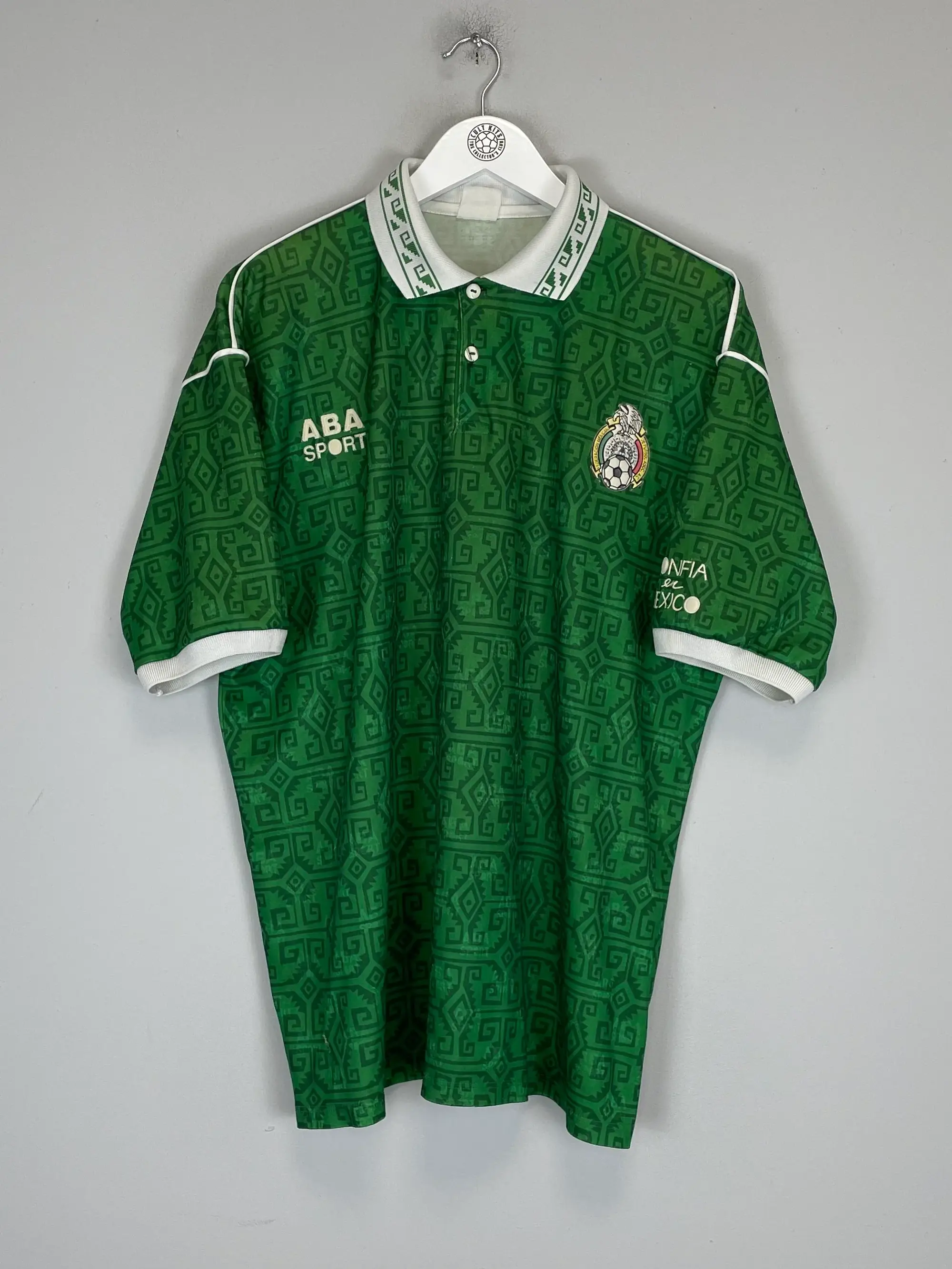 1995/96 MEXICO #12 HOME SHIRT (XL) ABA SPORT | Cult Kits