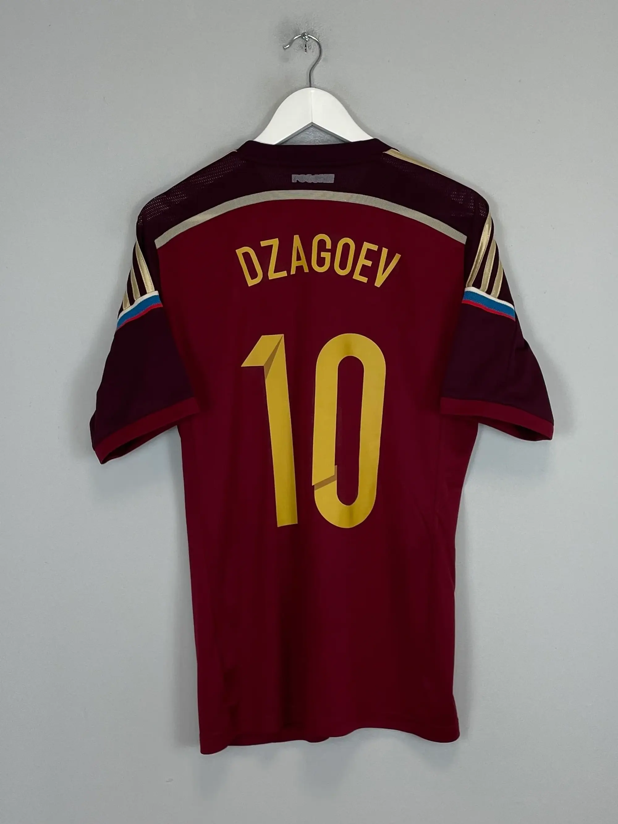 CULT KITS - 2013/14 RUSSIA DZAGOEV #10 HOME SHIRT (S) ADIDAS