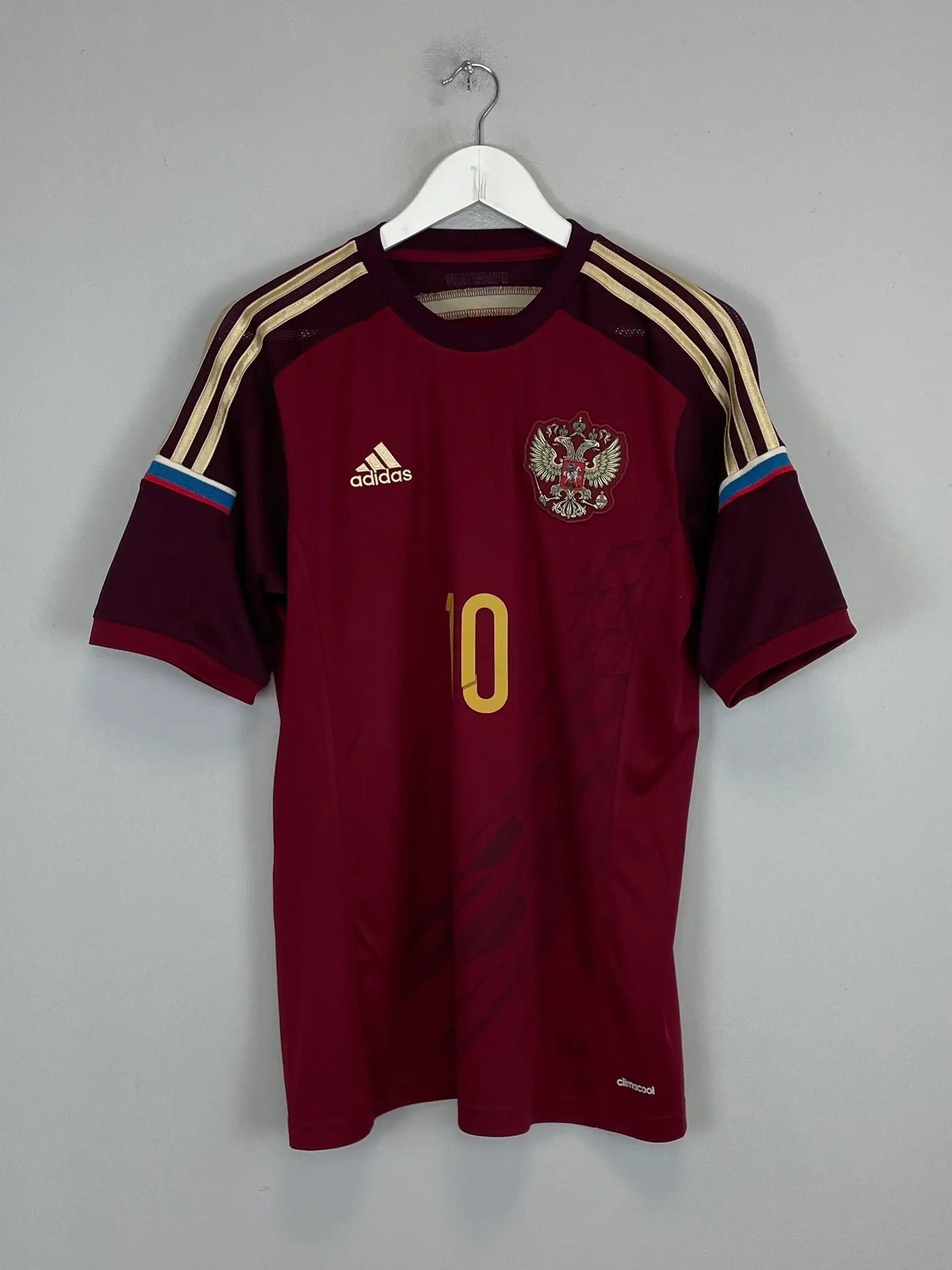 CULT KITS - 2013/14 RUSSIA DZAGOEV #10 HOME SHIRT (S) ADIDAS