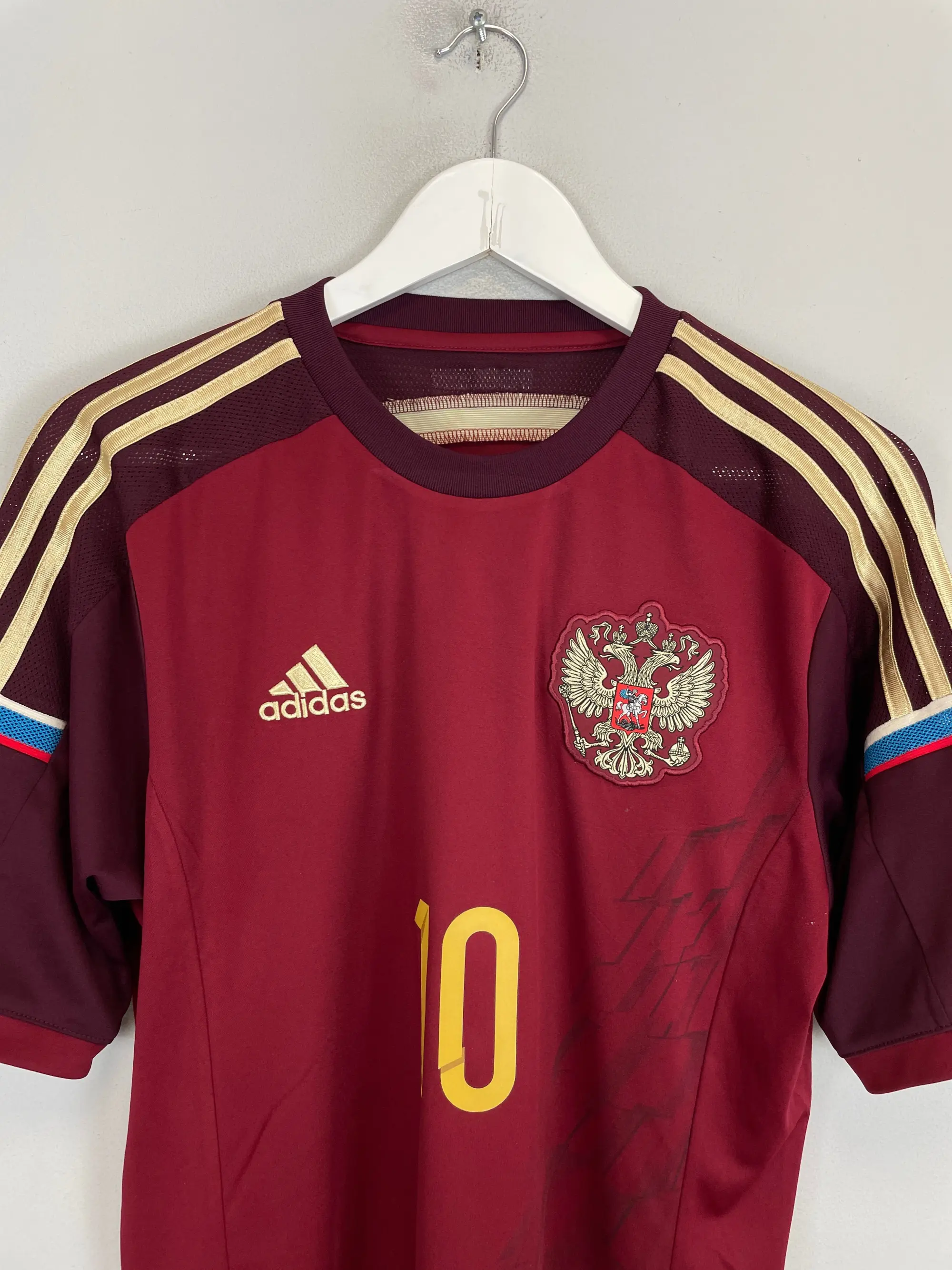 CULT KITS - 2013/14 RUSSIA DZAGOEV #10 HOME SHIRT (S) ADIDAS