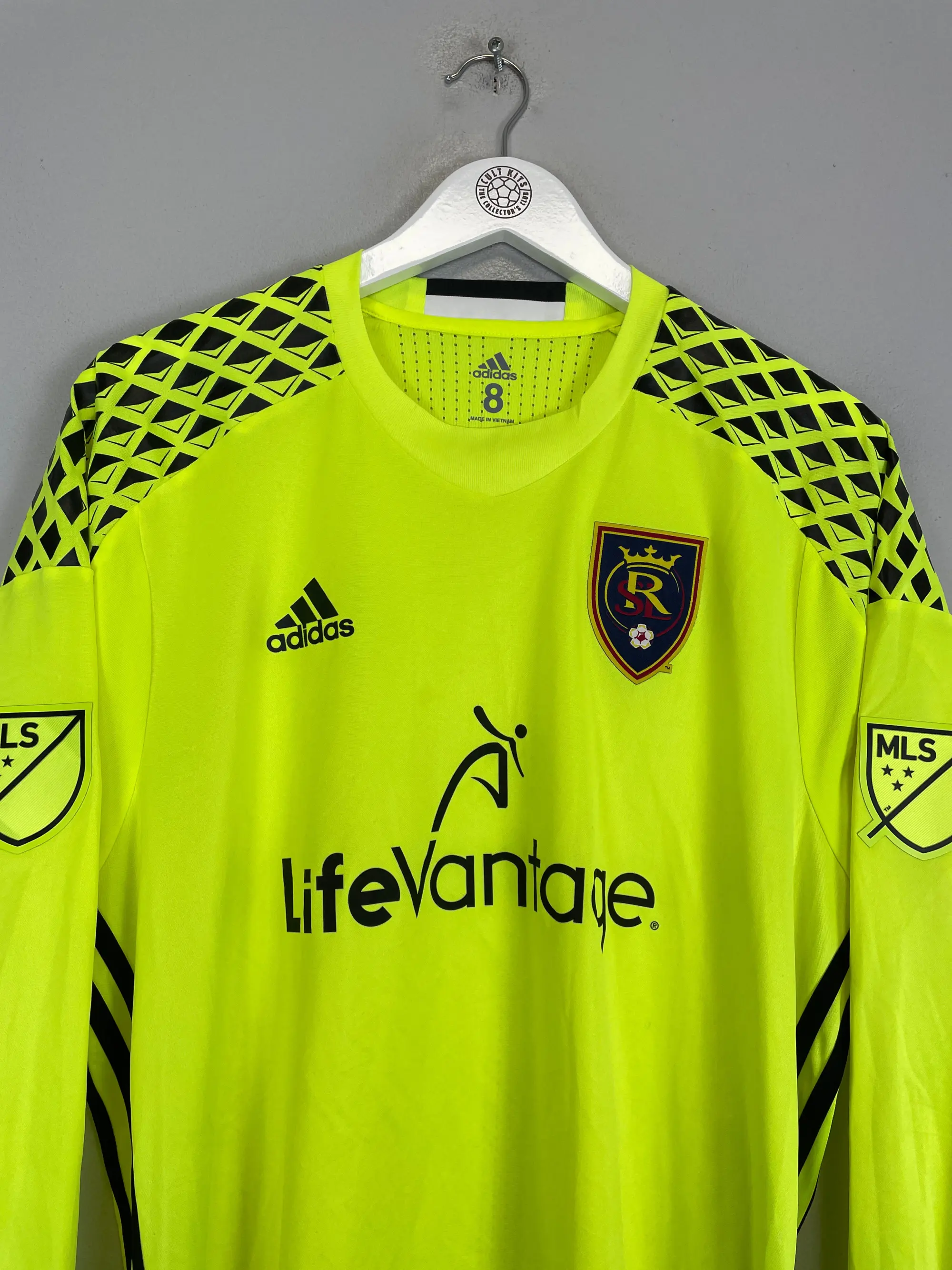 CULT KITS - 2016 REAL SALT LAKE *PLAYER ISSUE* GK SHIRT (XL) ADIDAS